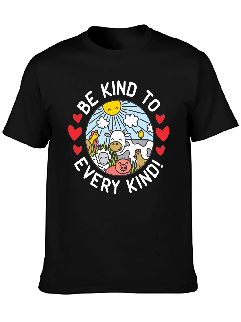 Be Kind T-Shirt - Vegan Graphic Tee product image 3