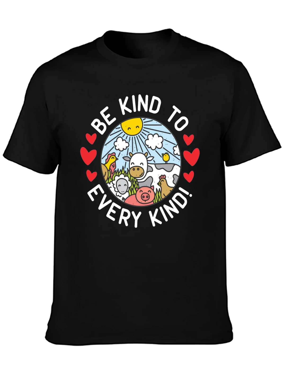 Be Kind T-Shirt - Vegan Graphic Tee product image 3
