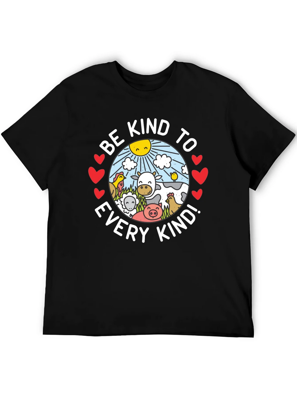 Be Kind T-Shirt - Vegan Graphic Tee product image 5