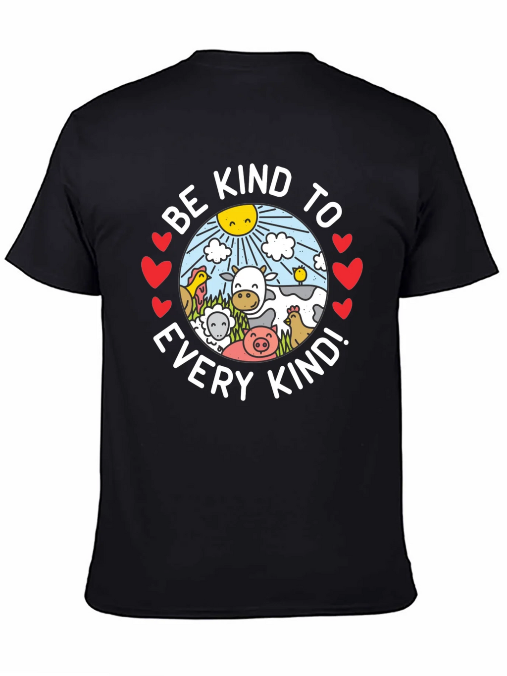 Be Kind T-Shirt - Vegan Graphic Tee product image 4