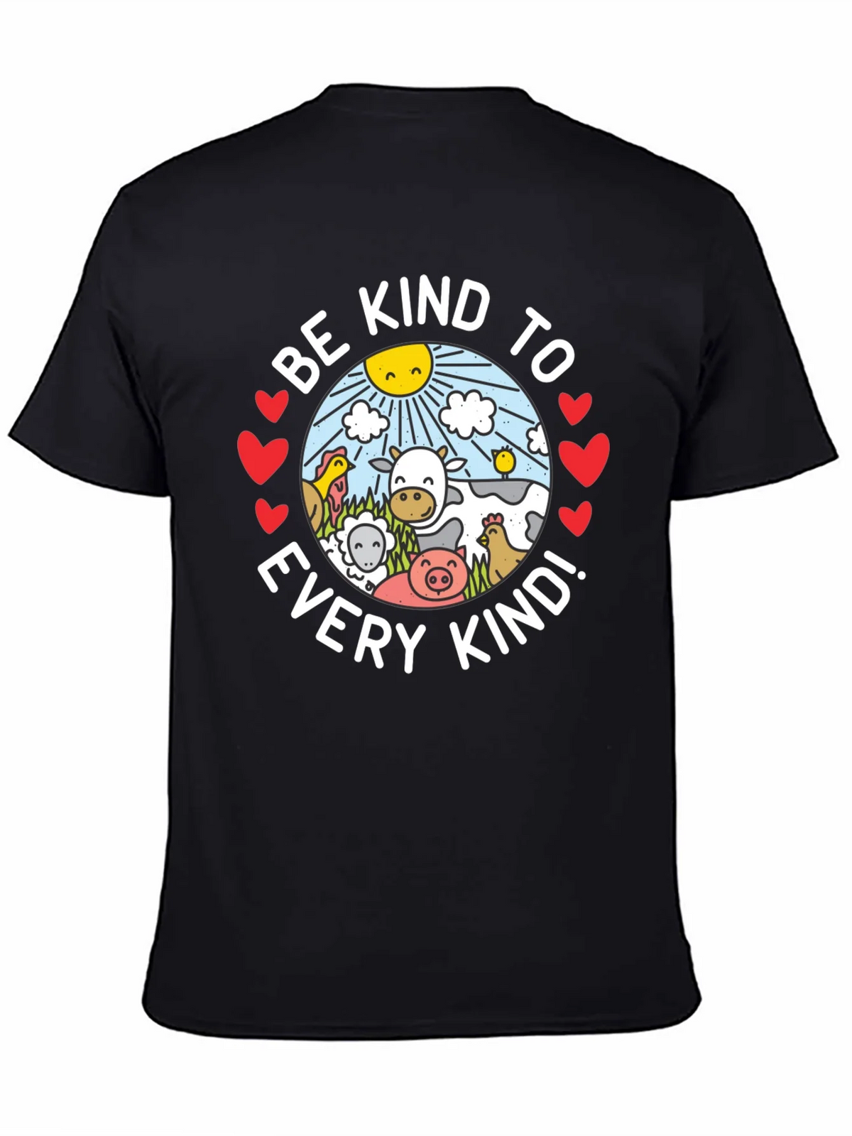 Be Kind T-Shirt - Vegan Graphic Tee product image 4