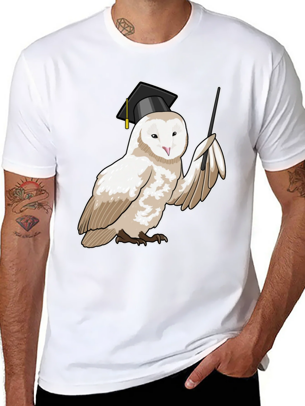 Owl Teacher Graphic Tee product image 7