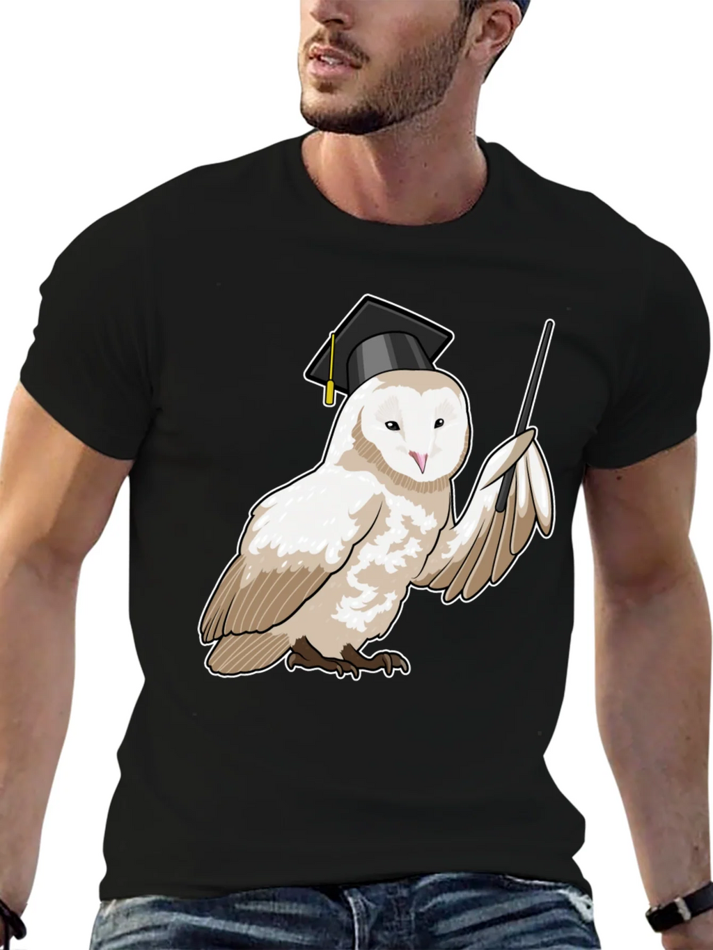Owl Teacher Graphic Tee product image 6