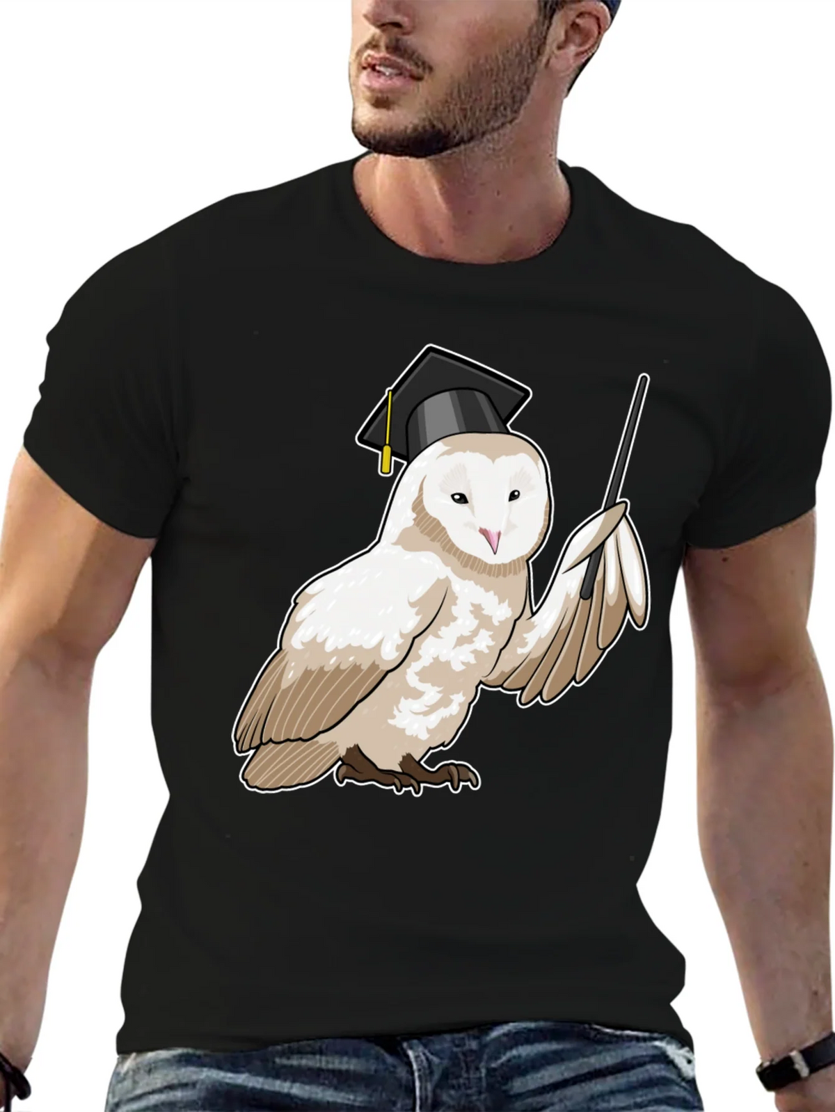 Owl Teacher Graphic Tee product image 6