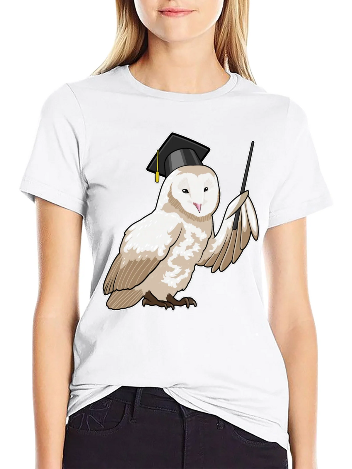 Owl Teacher Graphic Tee product image 8