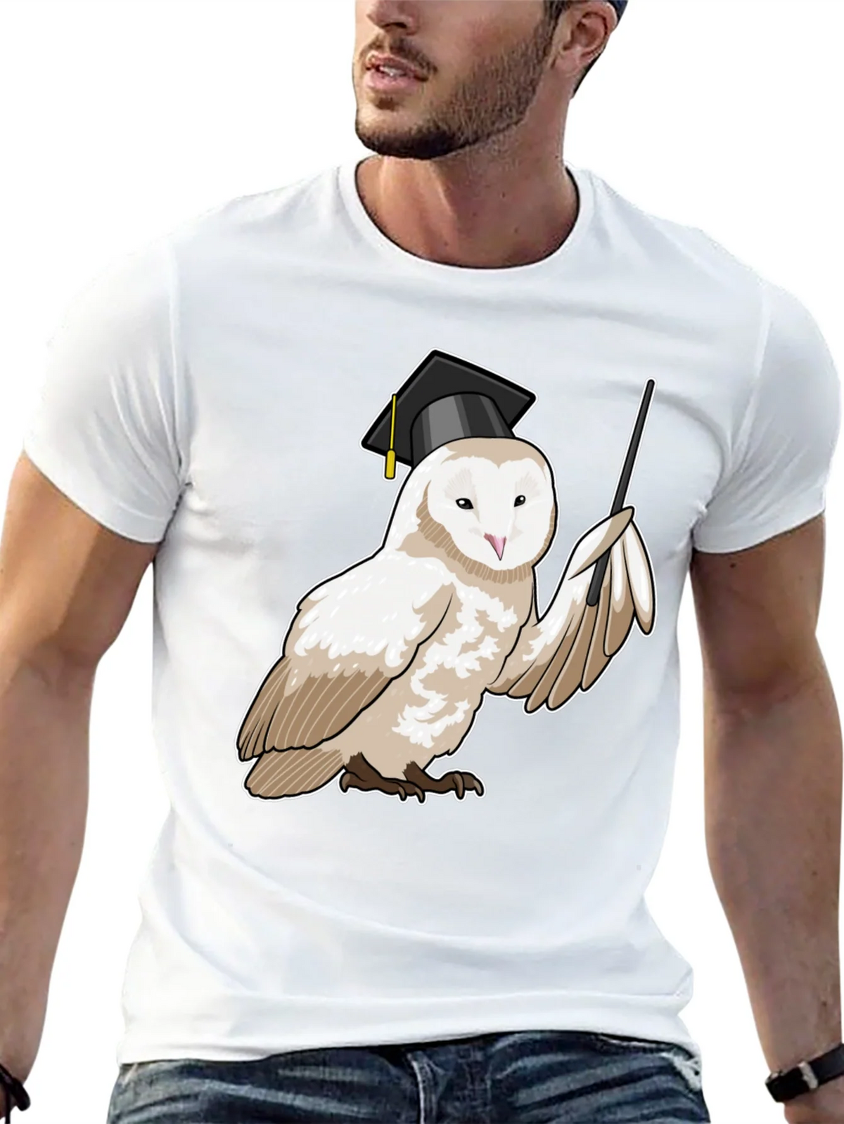 Owl Teacher Graphic Tee product image 12
