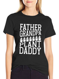 Father Grandpa Plant Daddy Graphic T-Shirt product image 1