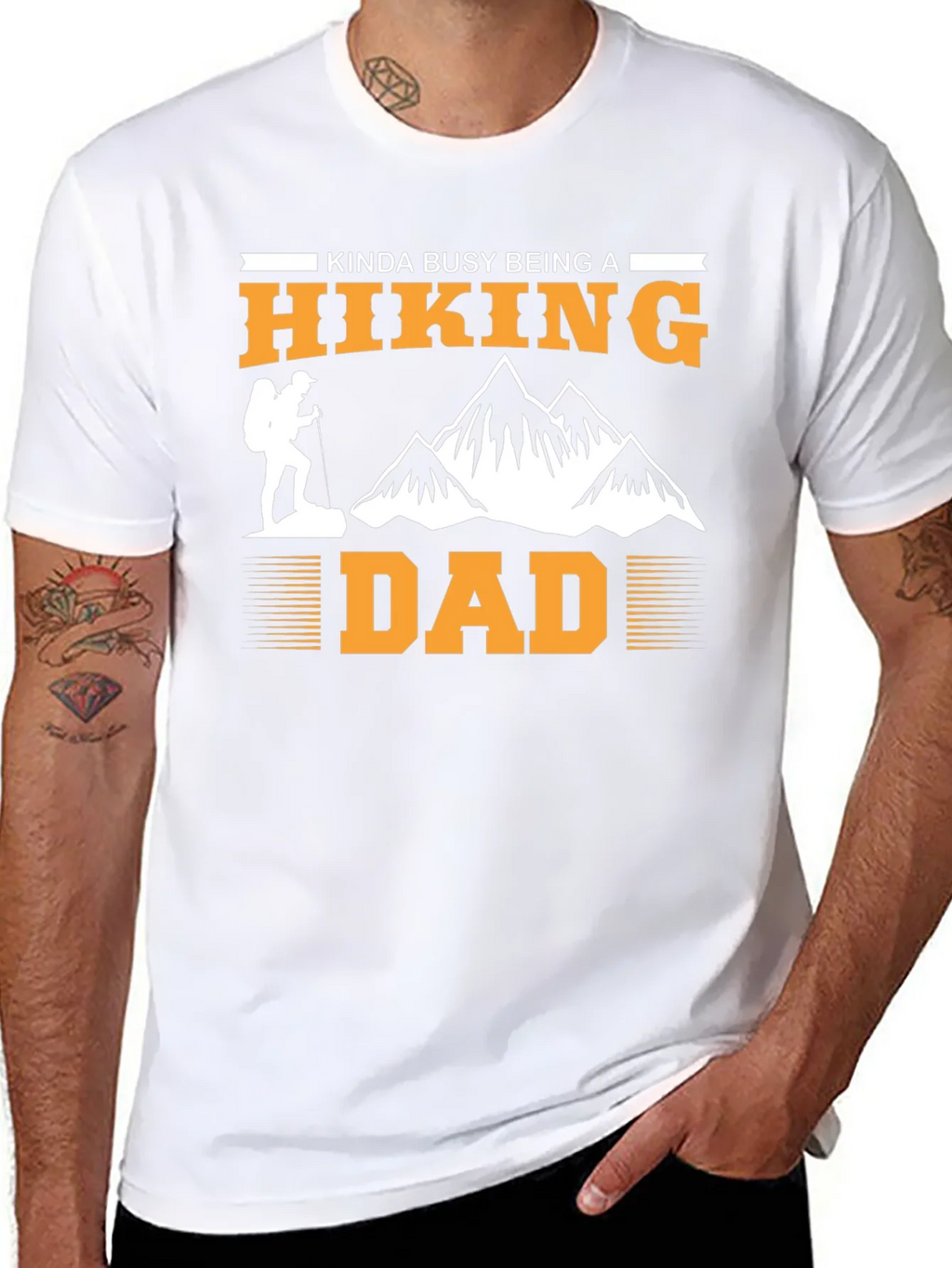 Hiking Dad Graphic Tee - Outdoor Adventure product image 7