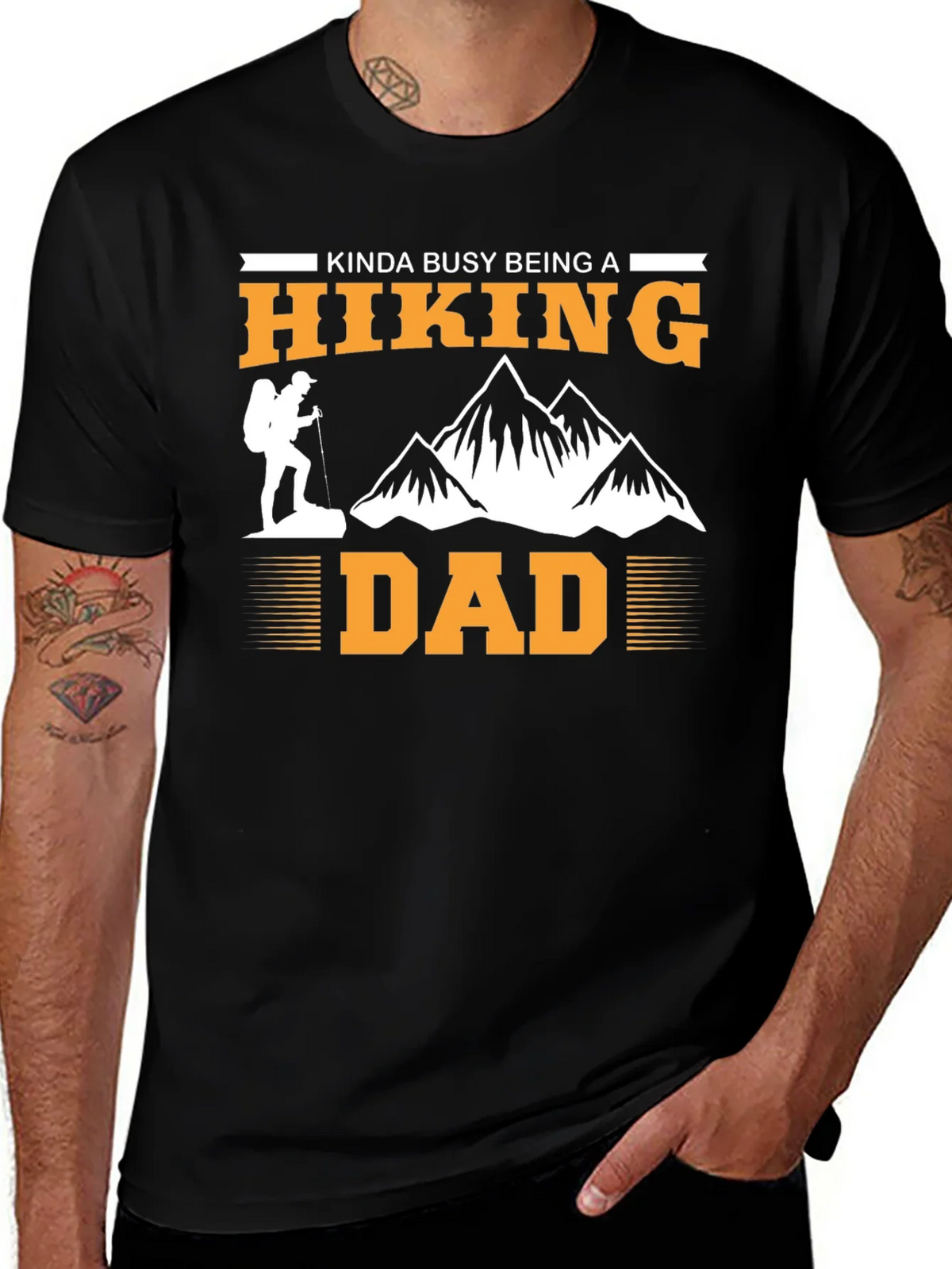 Hiking Dad Graphic Tee - Outdoor Adventure product image 1