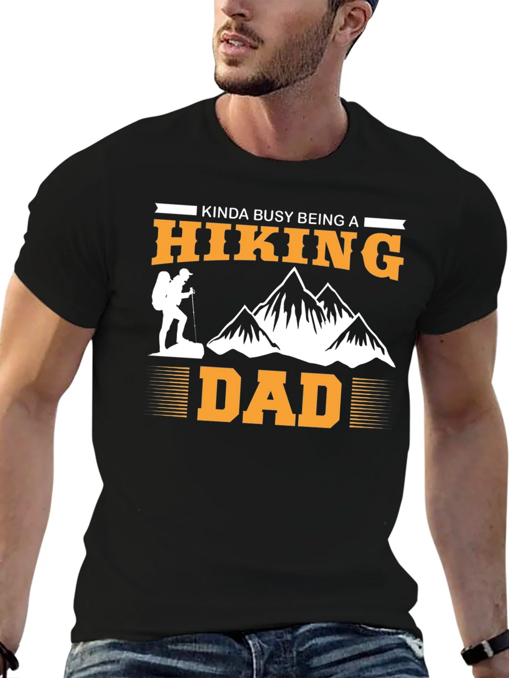 Hiking Dad Graphic Tee - Outdoor Adventure product image 6