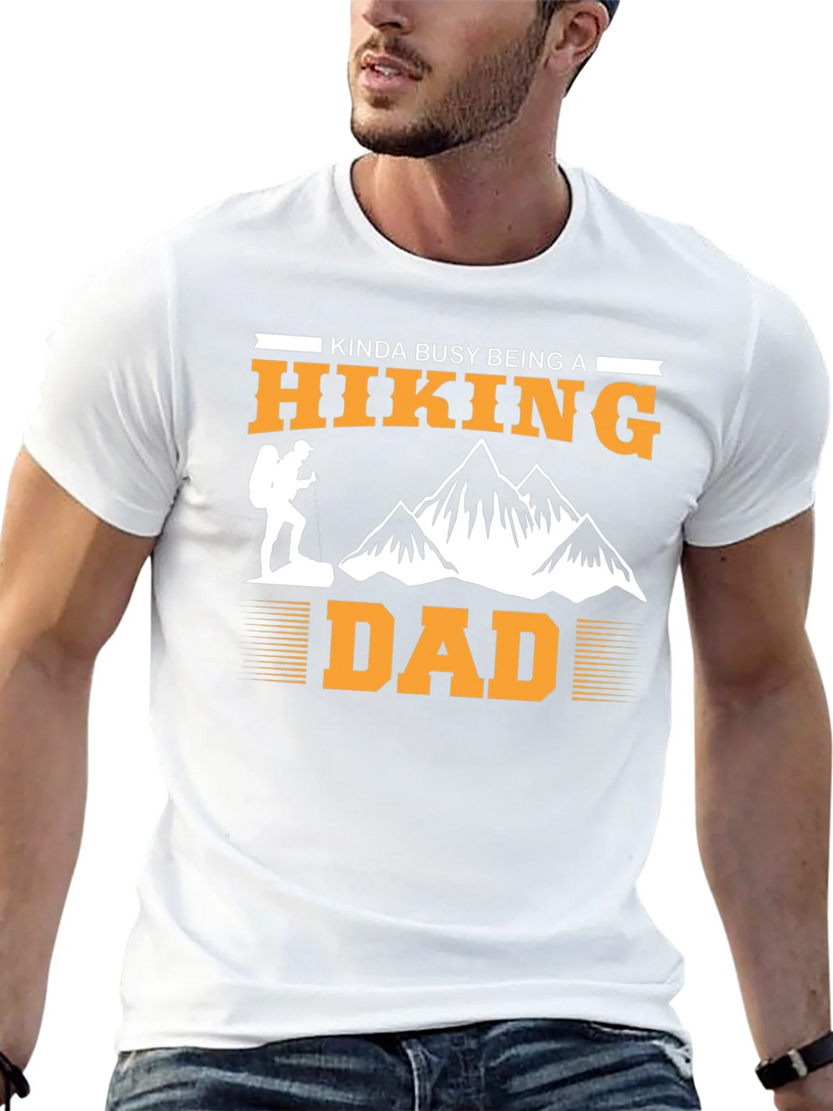 Hiking Dad Graphic Tee - Outdoor Adventure product image 12