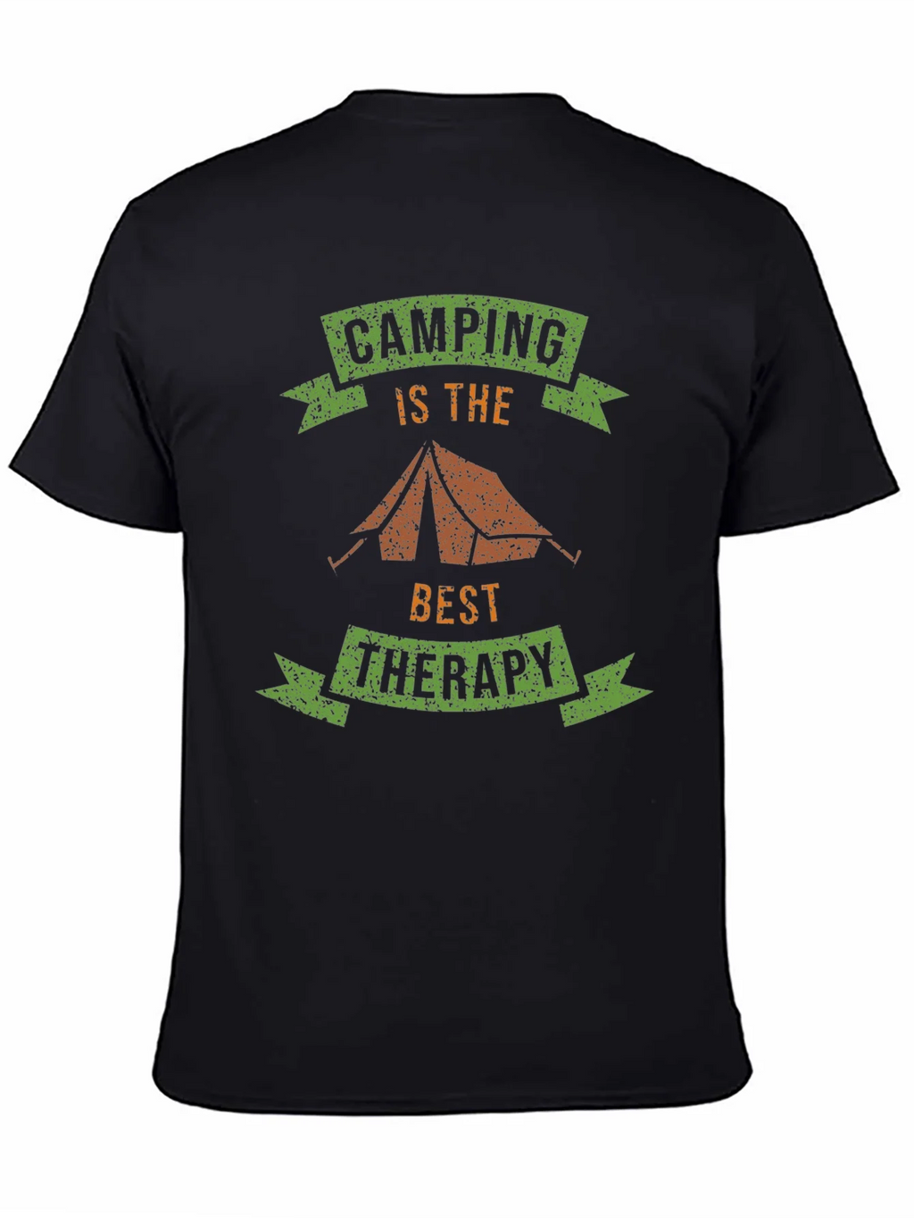 Camping is Therapy T-Shirt - Outdoor Adventure Tee product image 4