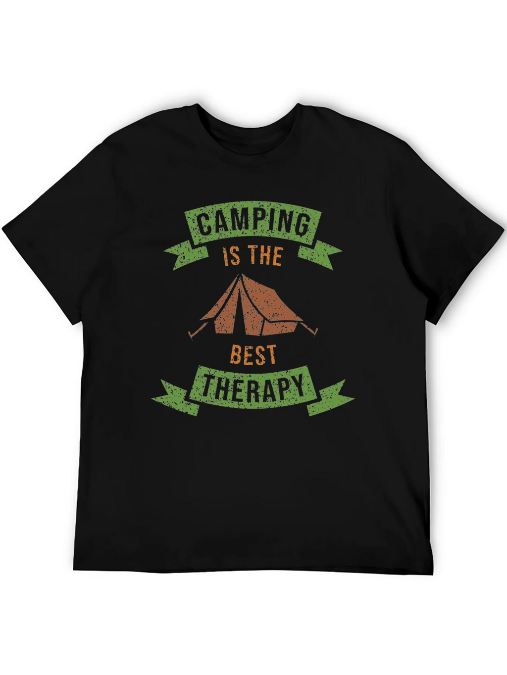Camping is Therapy T-Shirt - Outdoor Adventure Tee product image 5