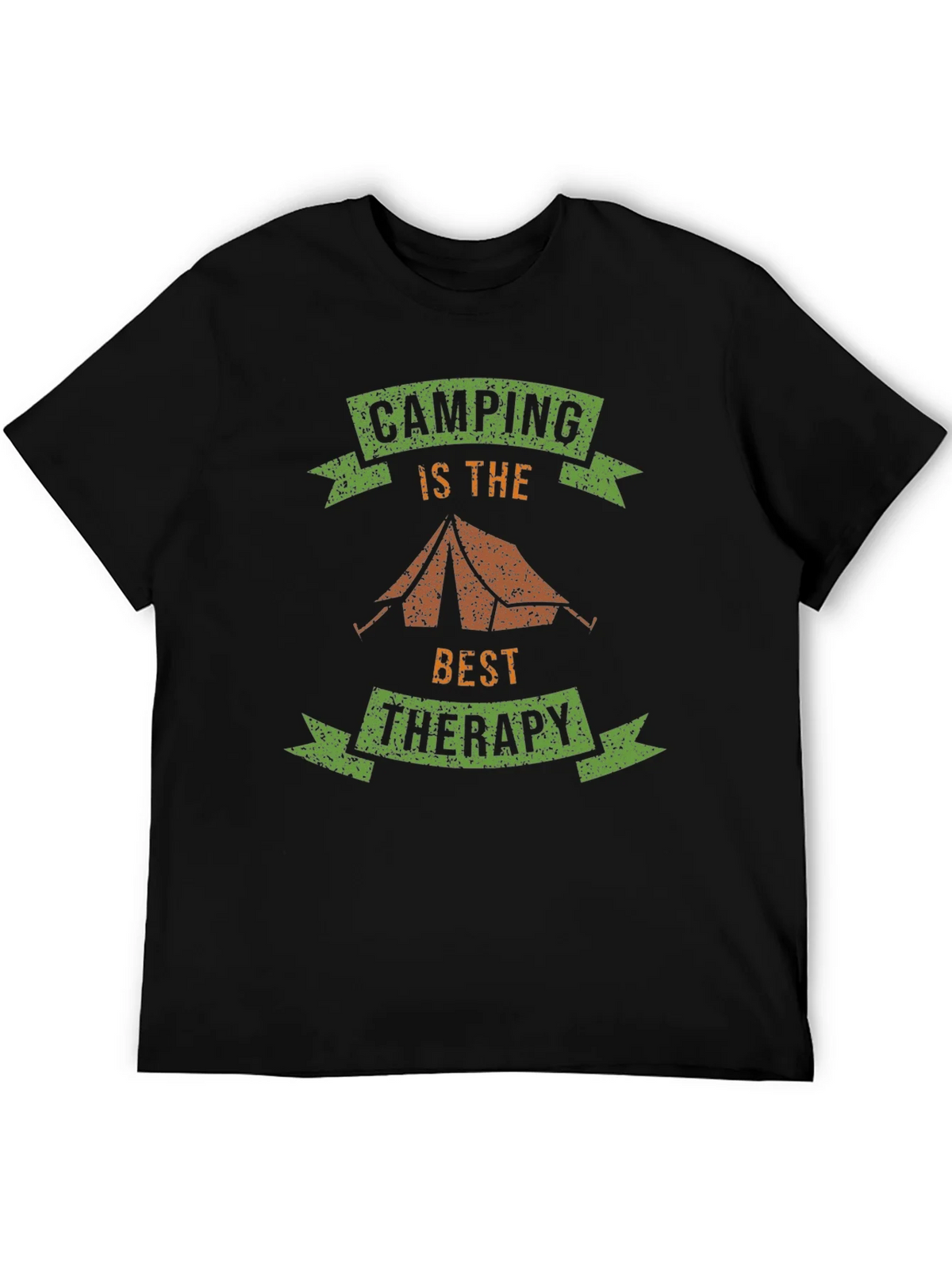 Camping is Therapy T-Shirt - Outdoor Adventure Tee product image 5