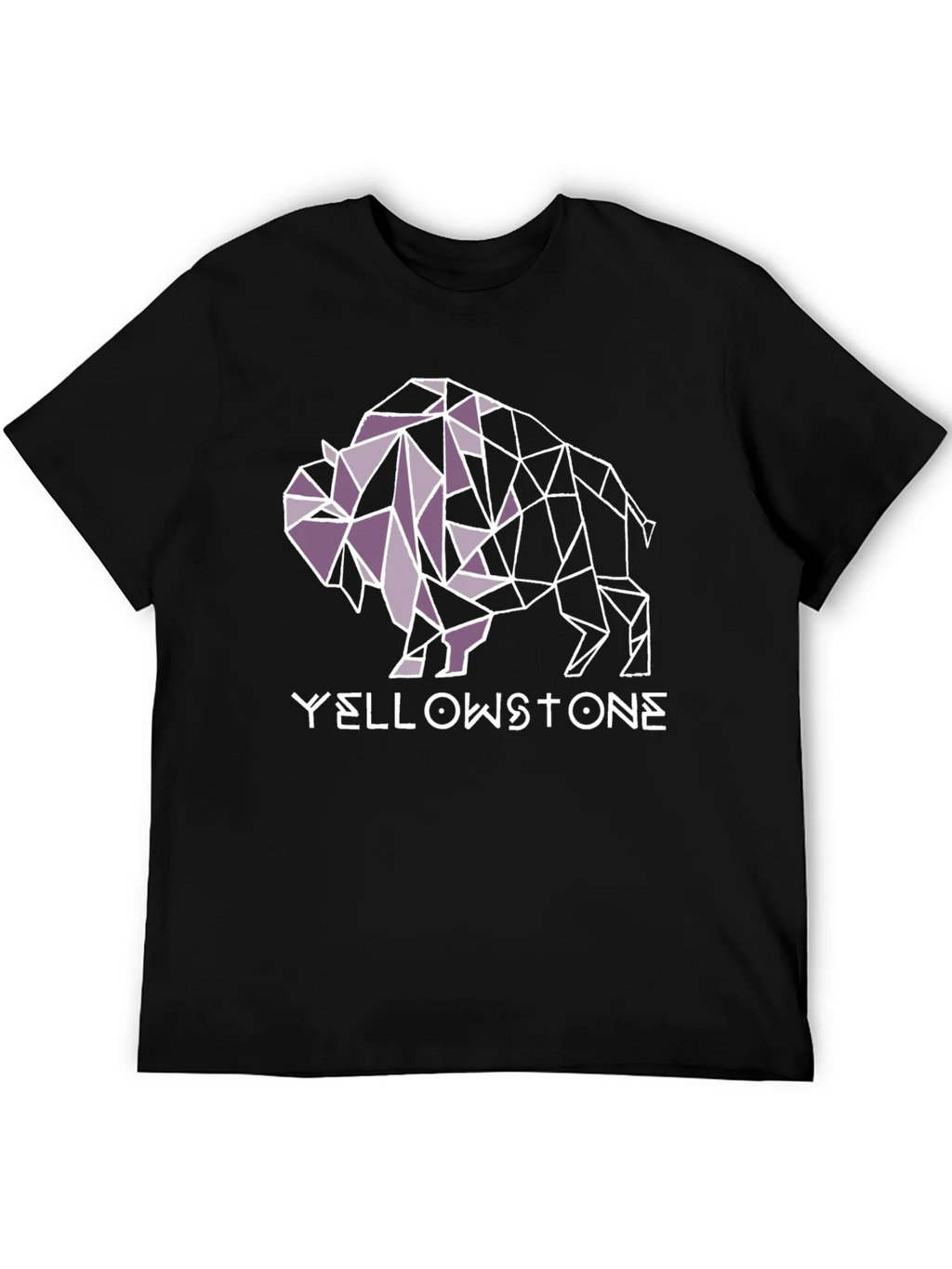 Yellowstone Buffalo Geometric Graphic Tee - Black product image 5