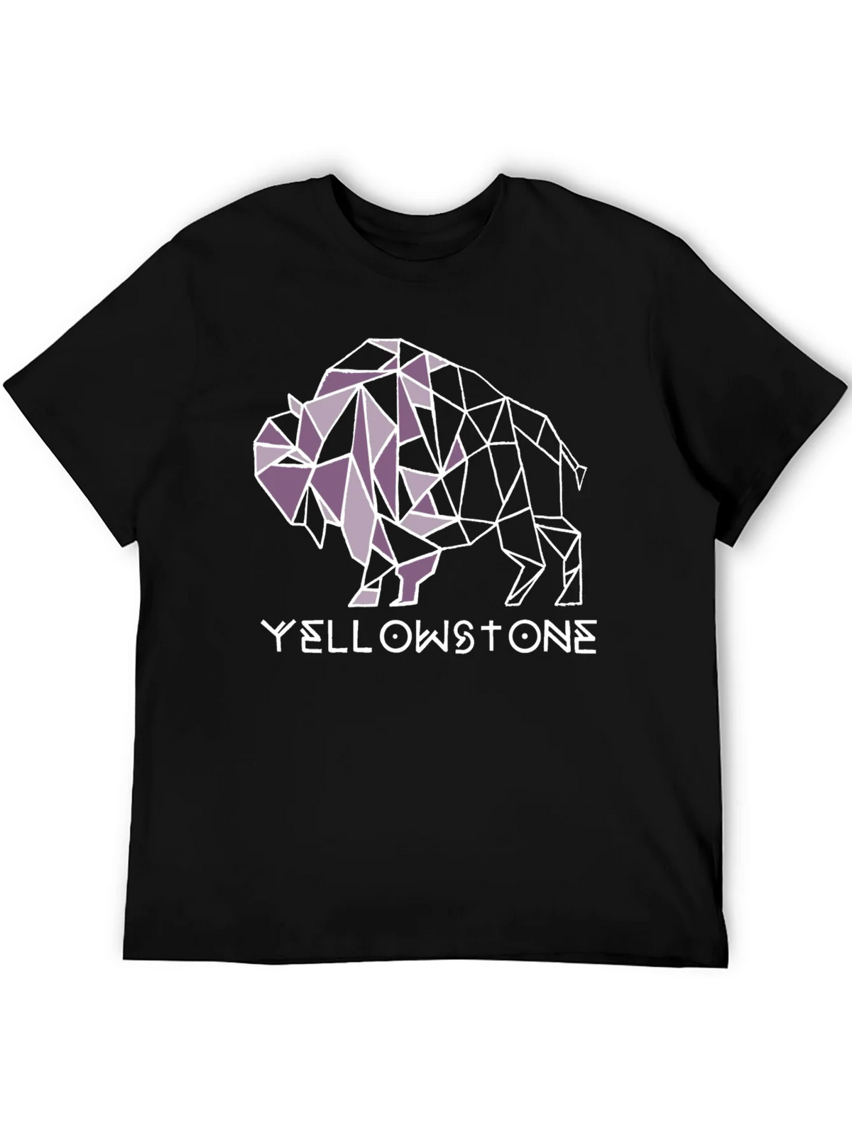 Yellowstone Buffalo Geometric Graphic Tee - Black product image 5