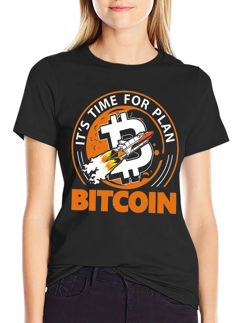 Bitcoin Plan T-Shirt Crypto Tee product image 2
