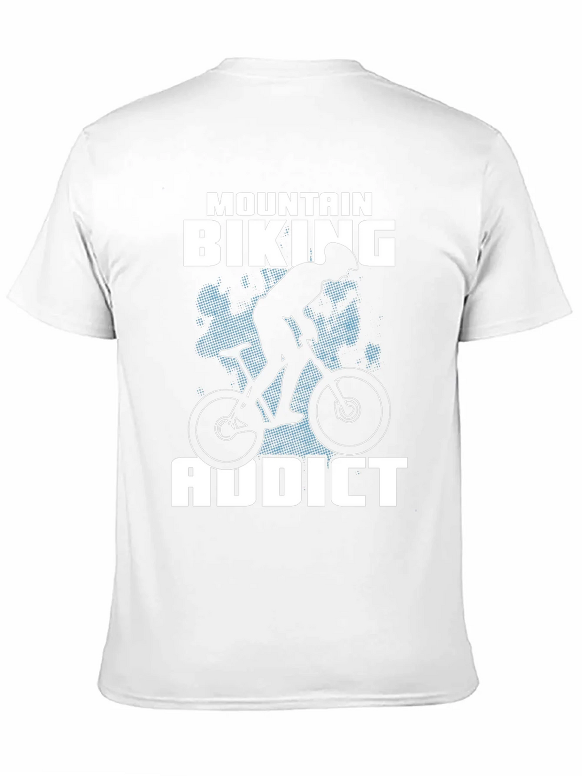 Mountain Biking Addict T-Shirt - Black product image 10