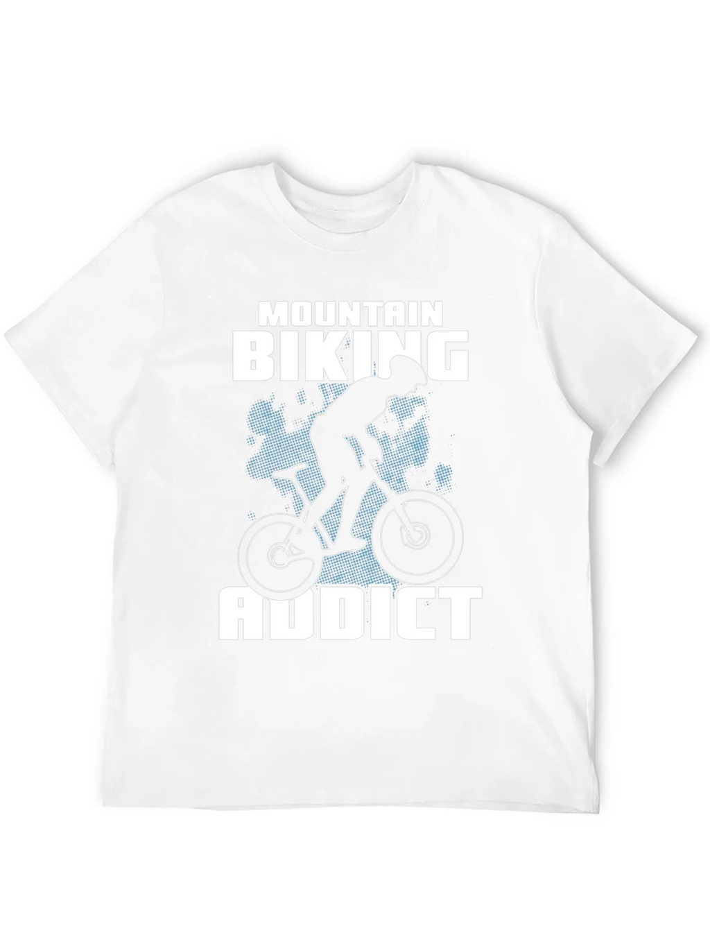 Mountain Biking Addict T-Shirt - Black product image 11