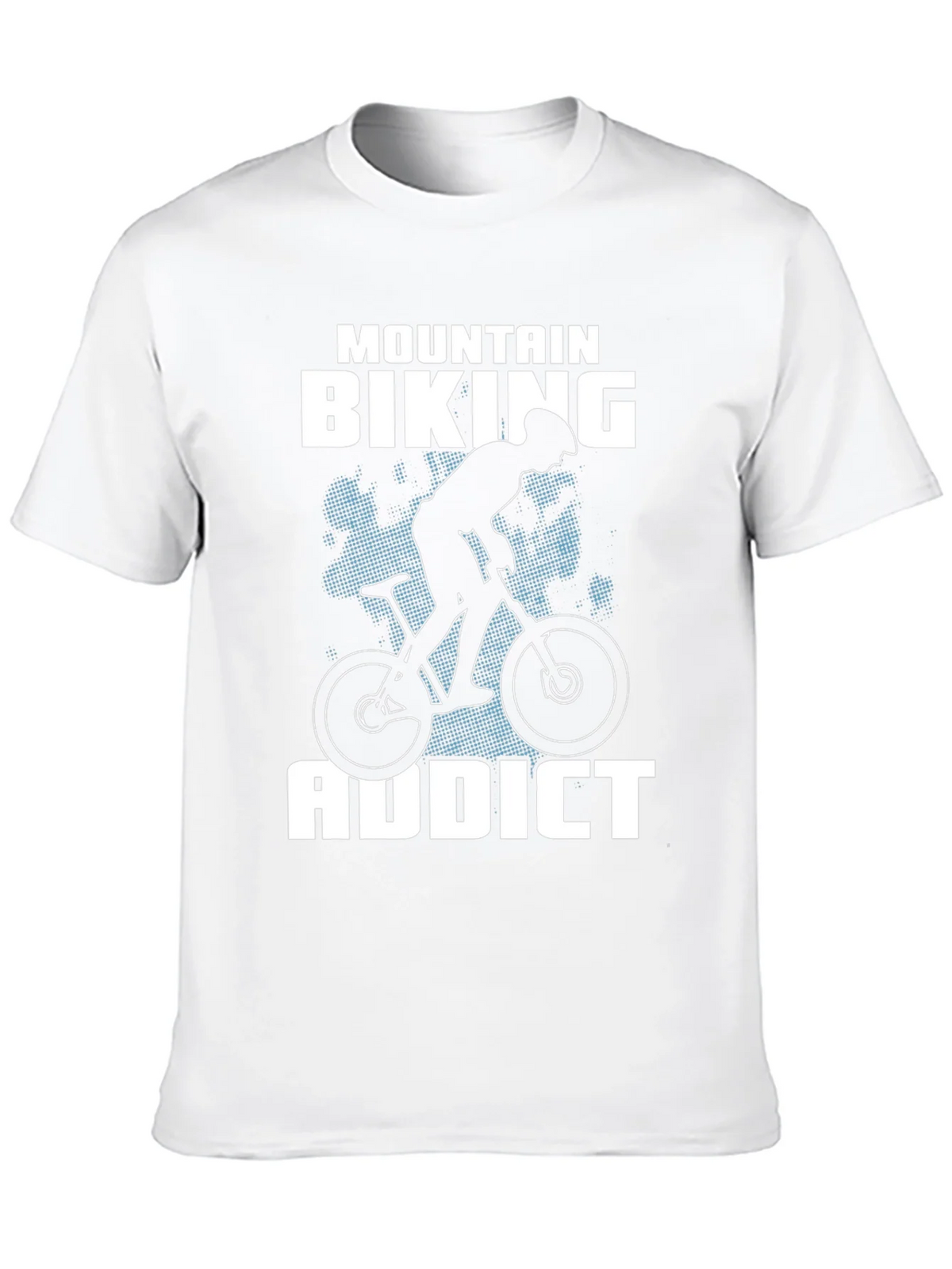 Mountain Biking Addict T-Shirt - Black product image 9