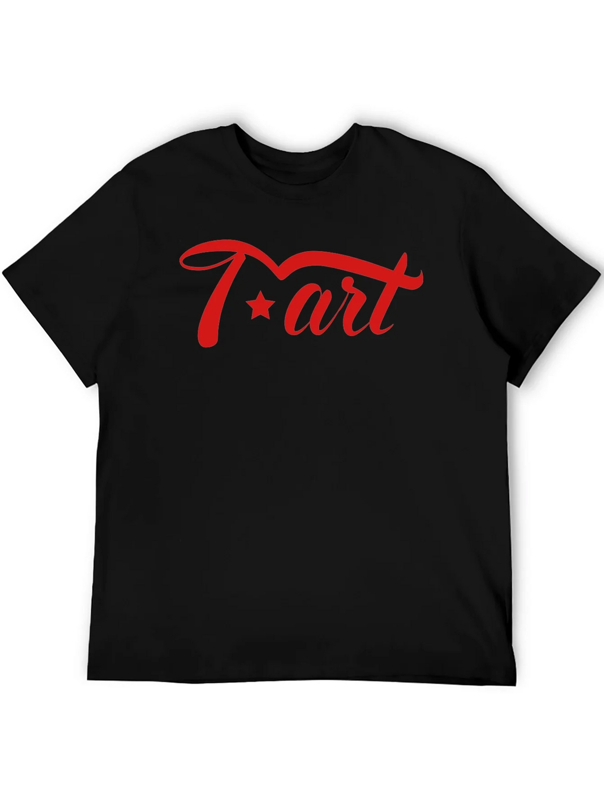 Red T-art Graphic Tee - Soft Cotton Blend product image 4