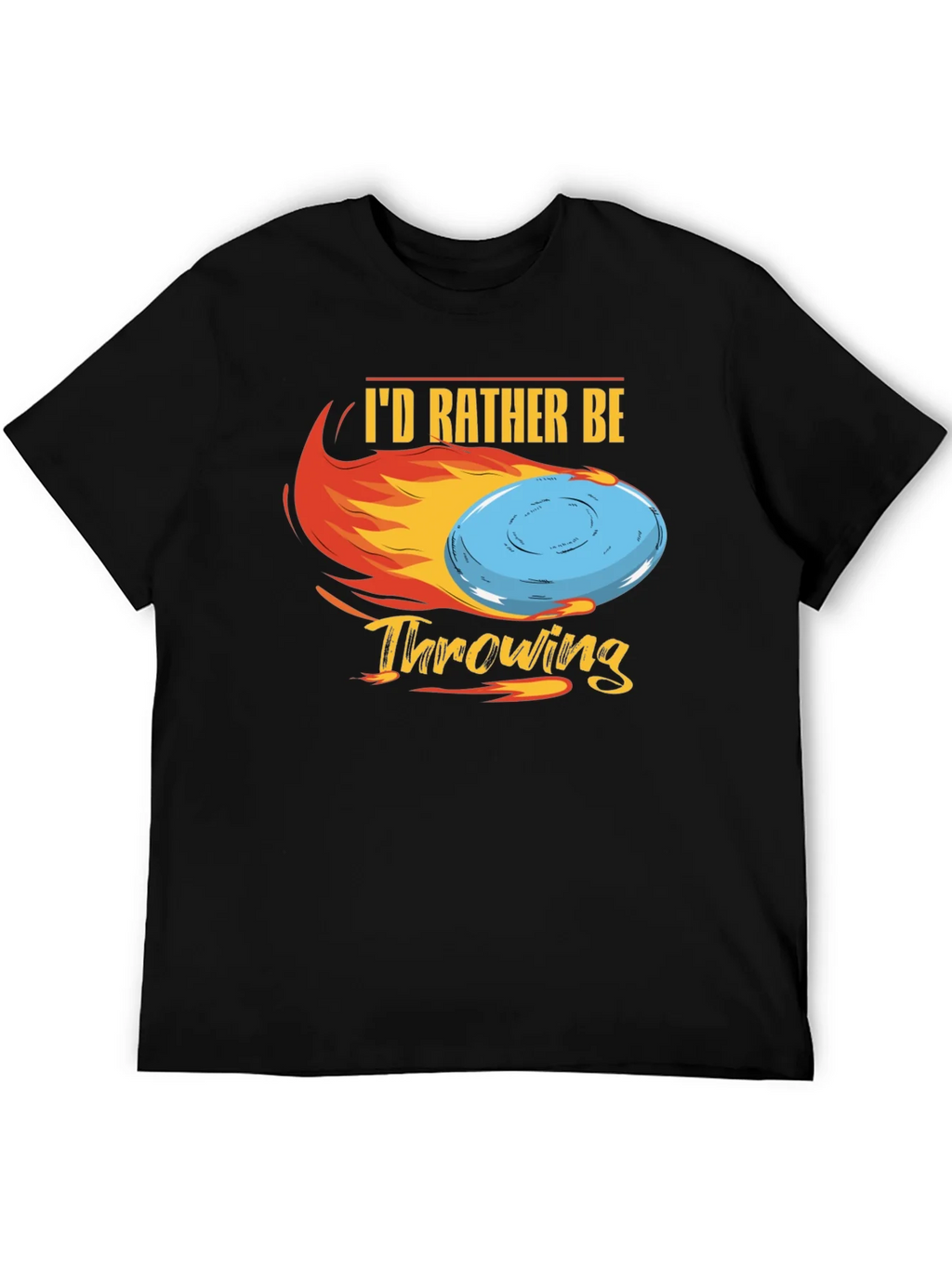 Id Rather Be Throwing Disc Golf T-Shirt product image 5