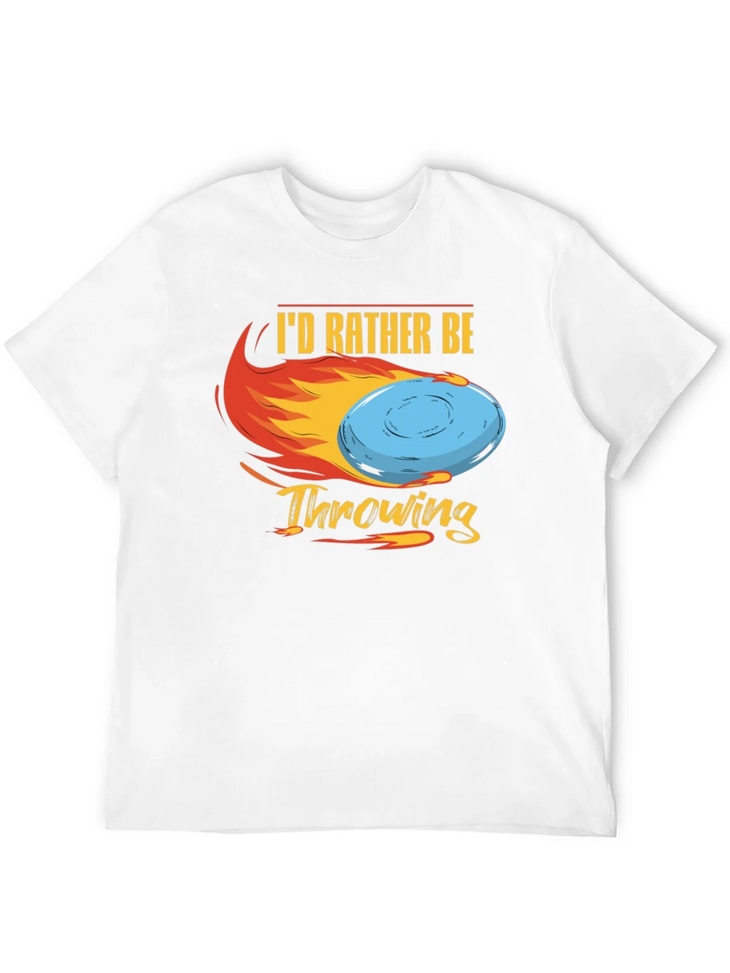 Id Rather Be Throwing Disc Golf T-Shirt product image 11