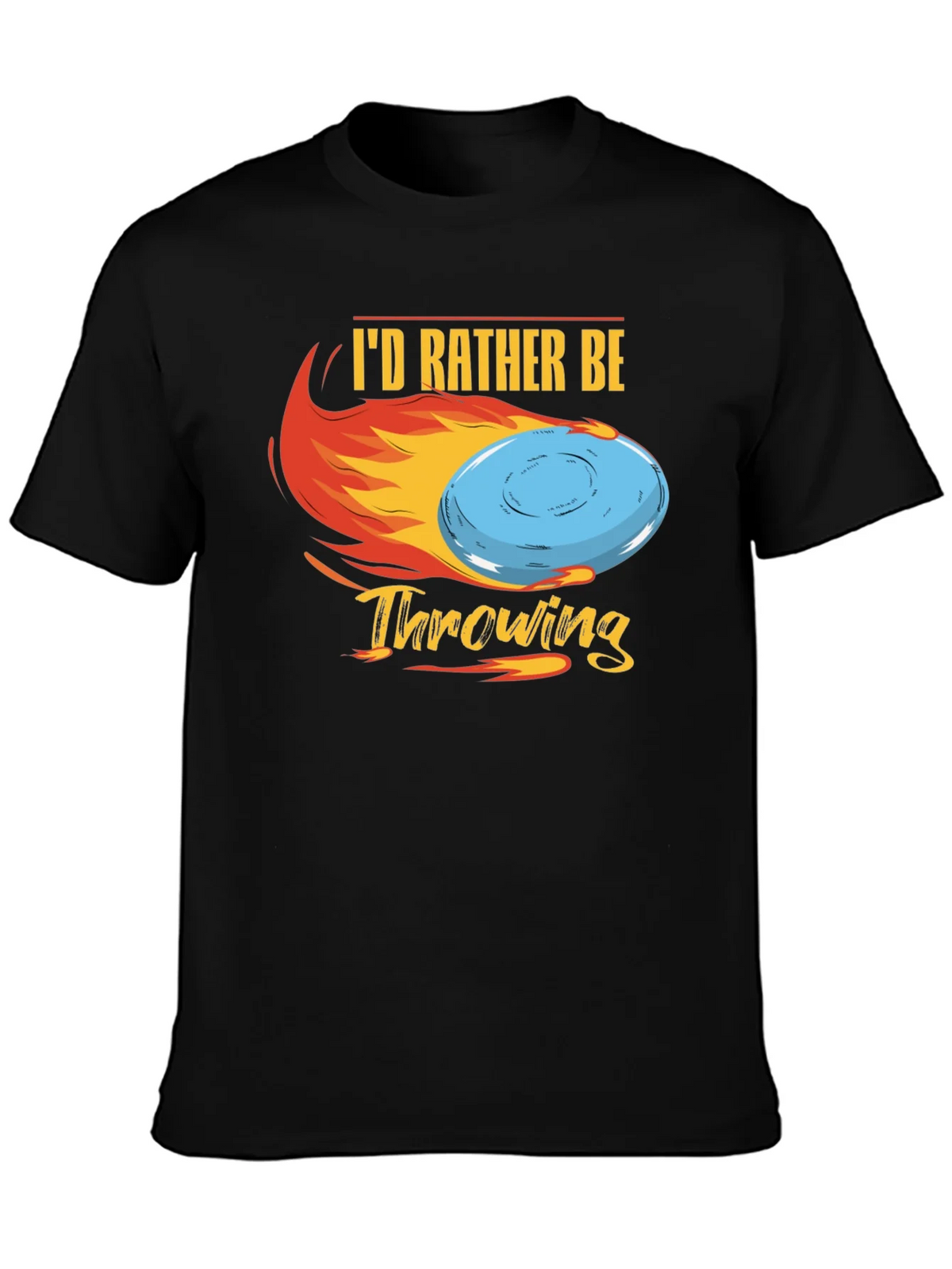 Id Rather Be Throwing Disc Golf T-Shirt product image 3