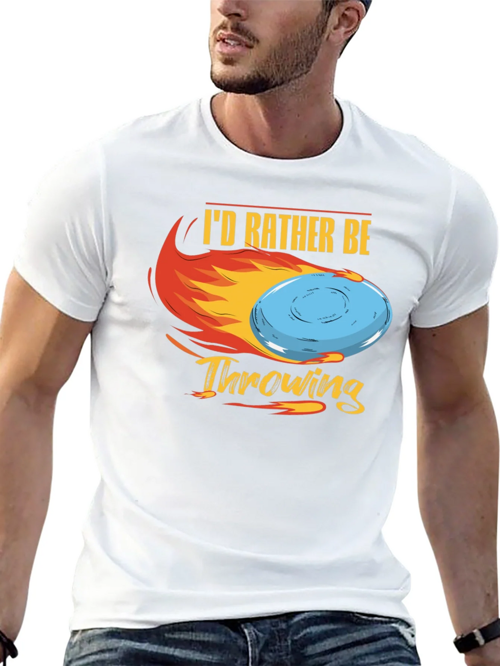 Id Rather Be Throwing Disc Golf T-Shirt product image 12