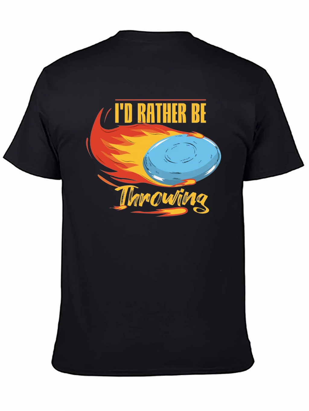 Id Rather Be Throwing Disc Golf T-Shirt product image 4