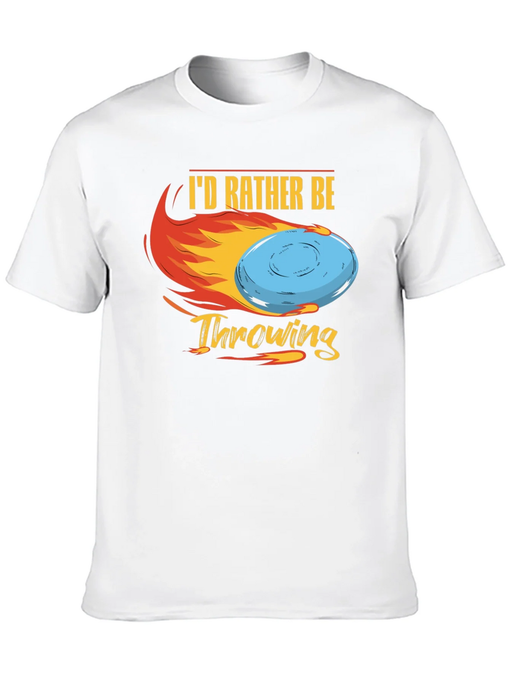 Id Rather Be Throwing Disc Golf T-Shirt product image 9