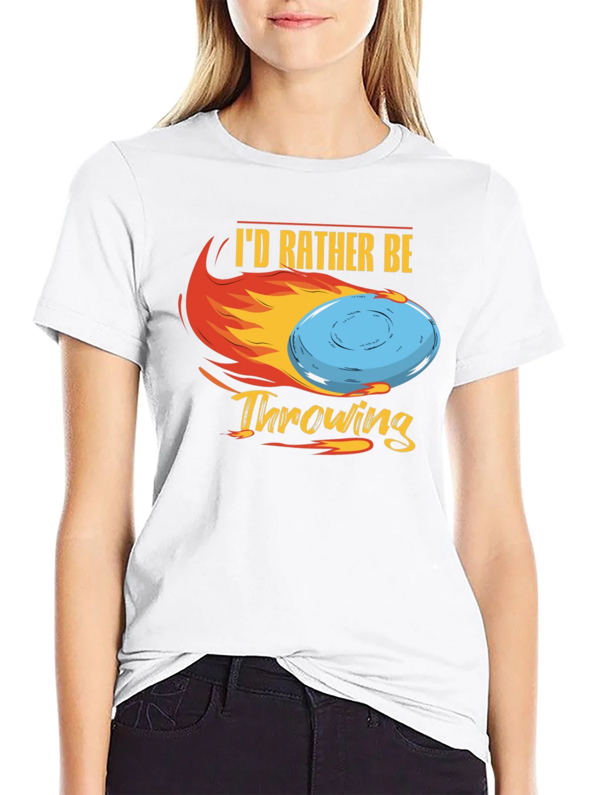 Id Rather Be Throwing Disc Golf T-Shirt product image 8