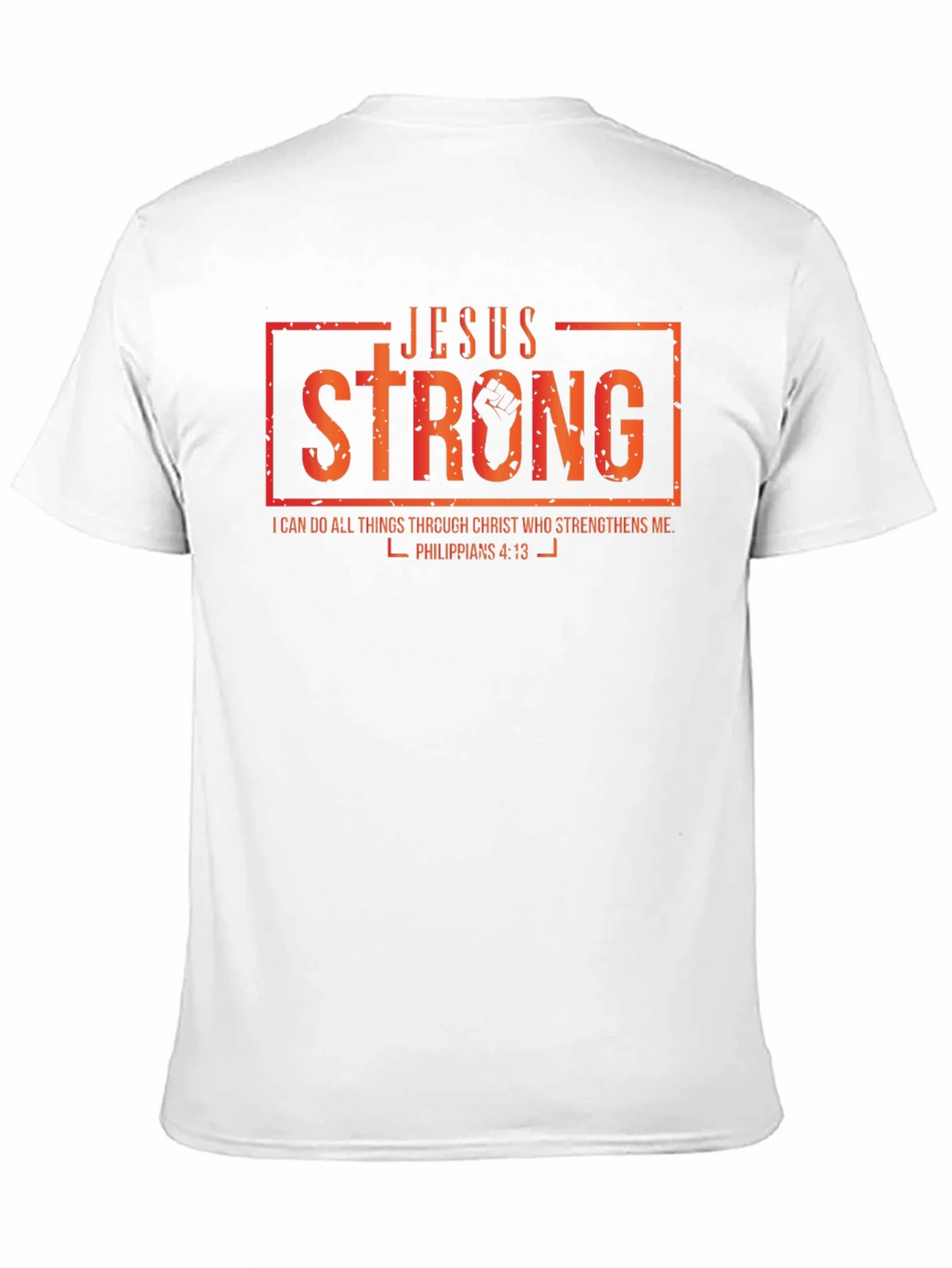 Jesus Strong Graphic T-Shirt - Christian Apparel product image 8