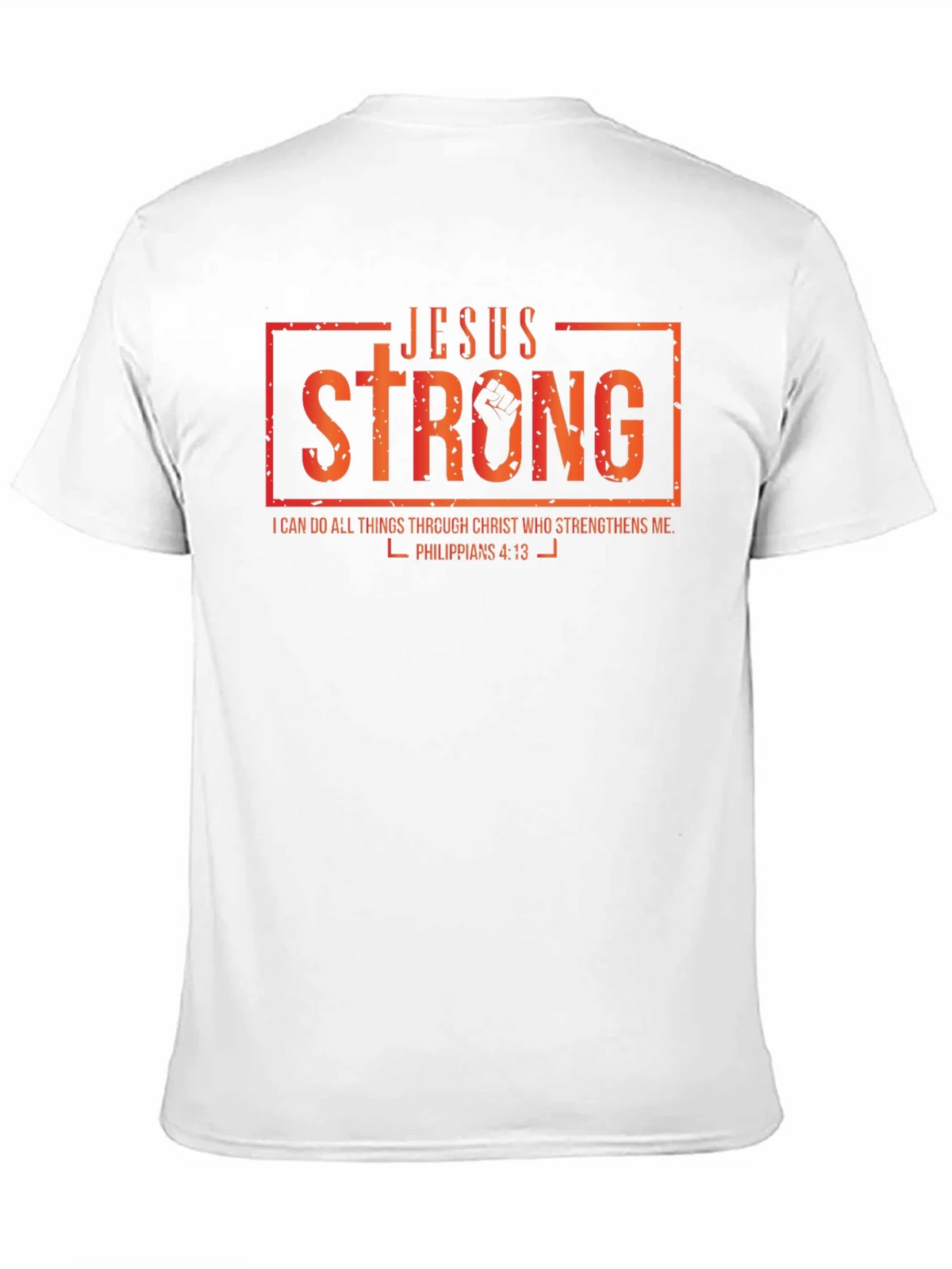 Jesus Strong Graphic T-Shirt - Christian Apparel product image 8