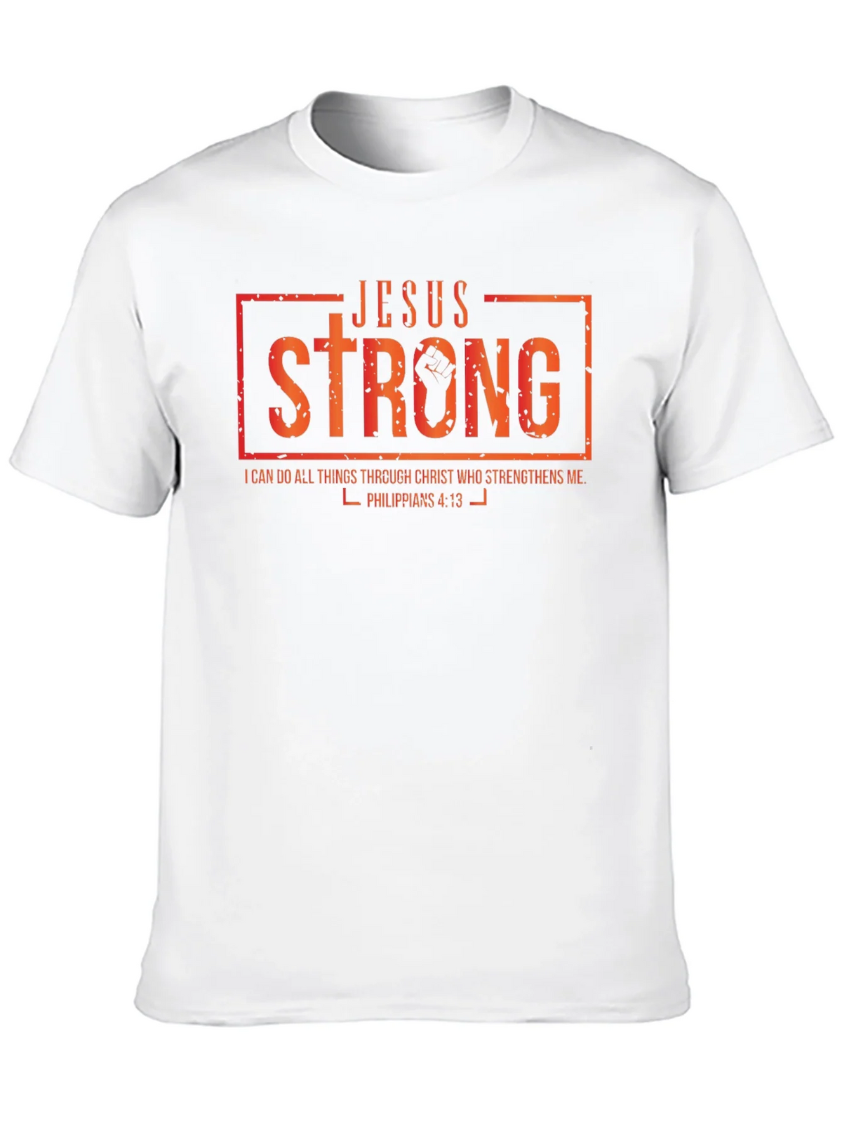 Jesus Strong Graphic T-Shirt - Christian Apparel product image 7