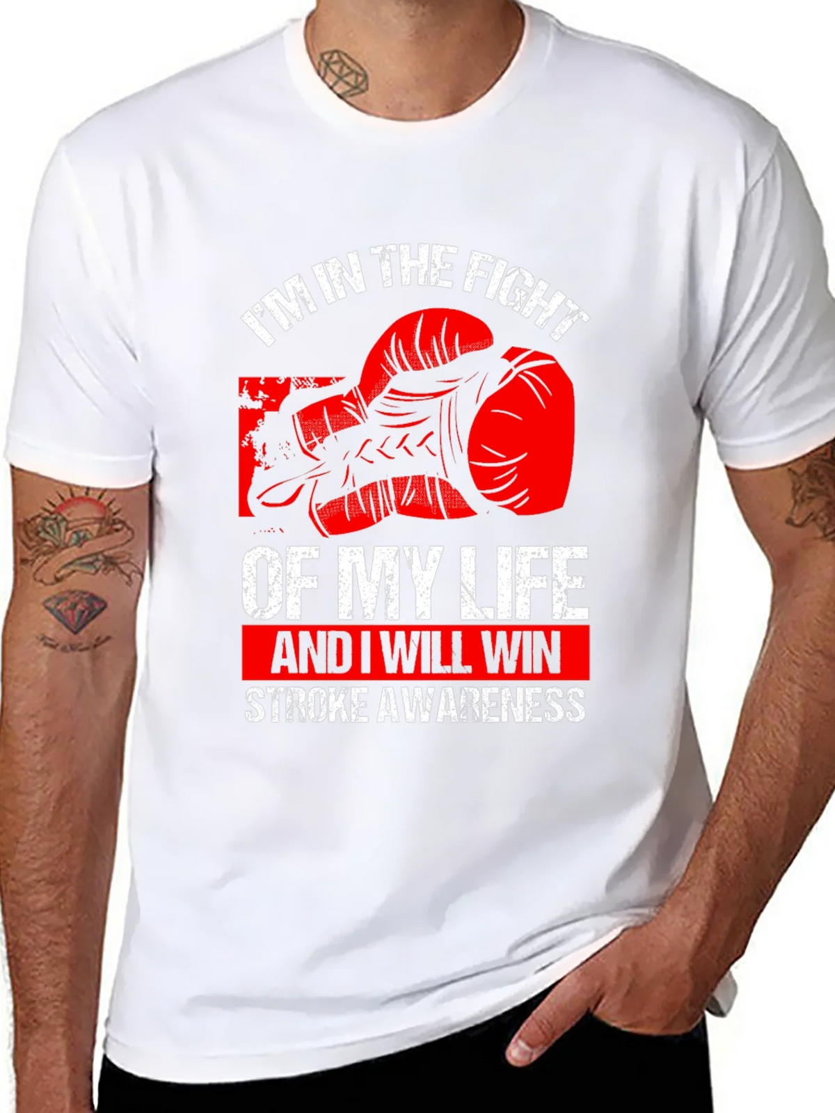 Stroke Awareness Graphic Tee product image 7