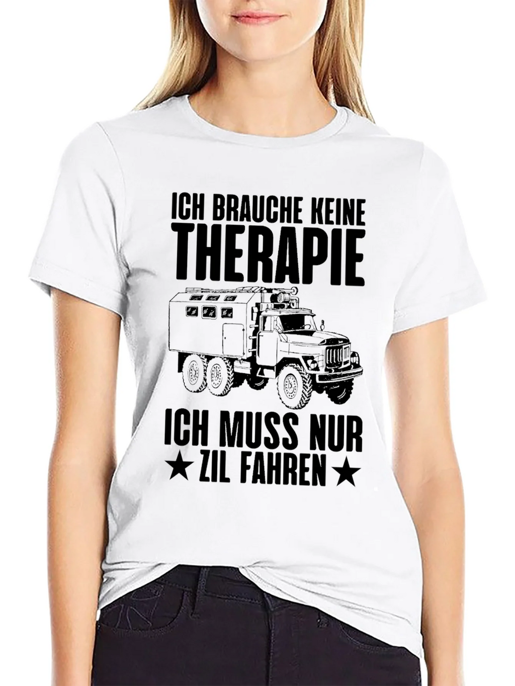 ZIL Truck Therapy T-Shirt - Black product image 8