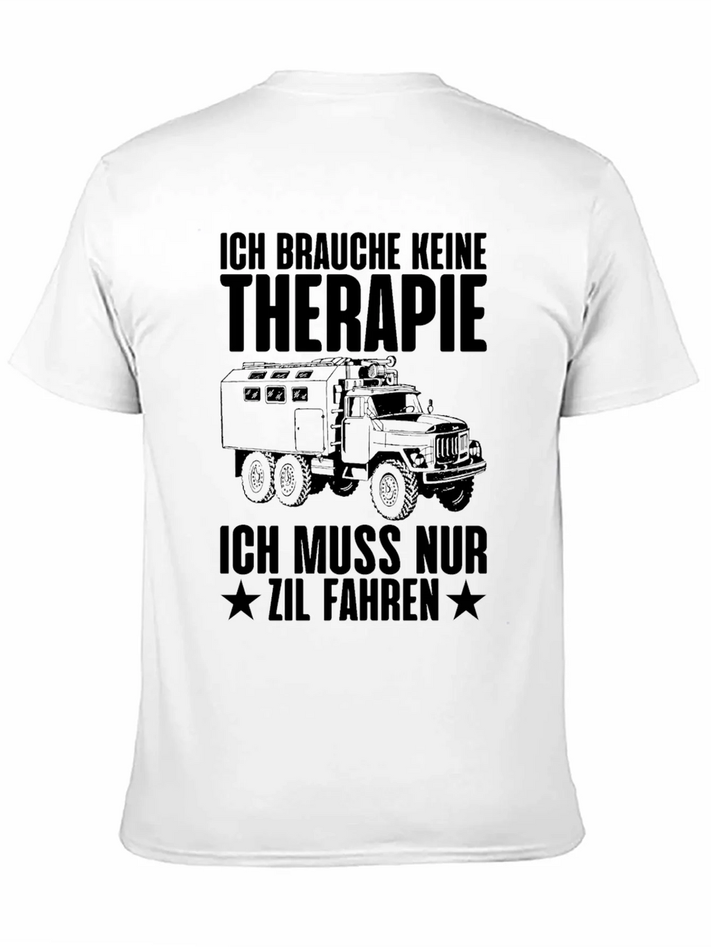 ZIL Truck Therapy T-Shirt - Black product image 10