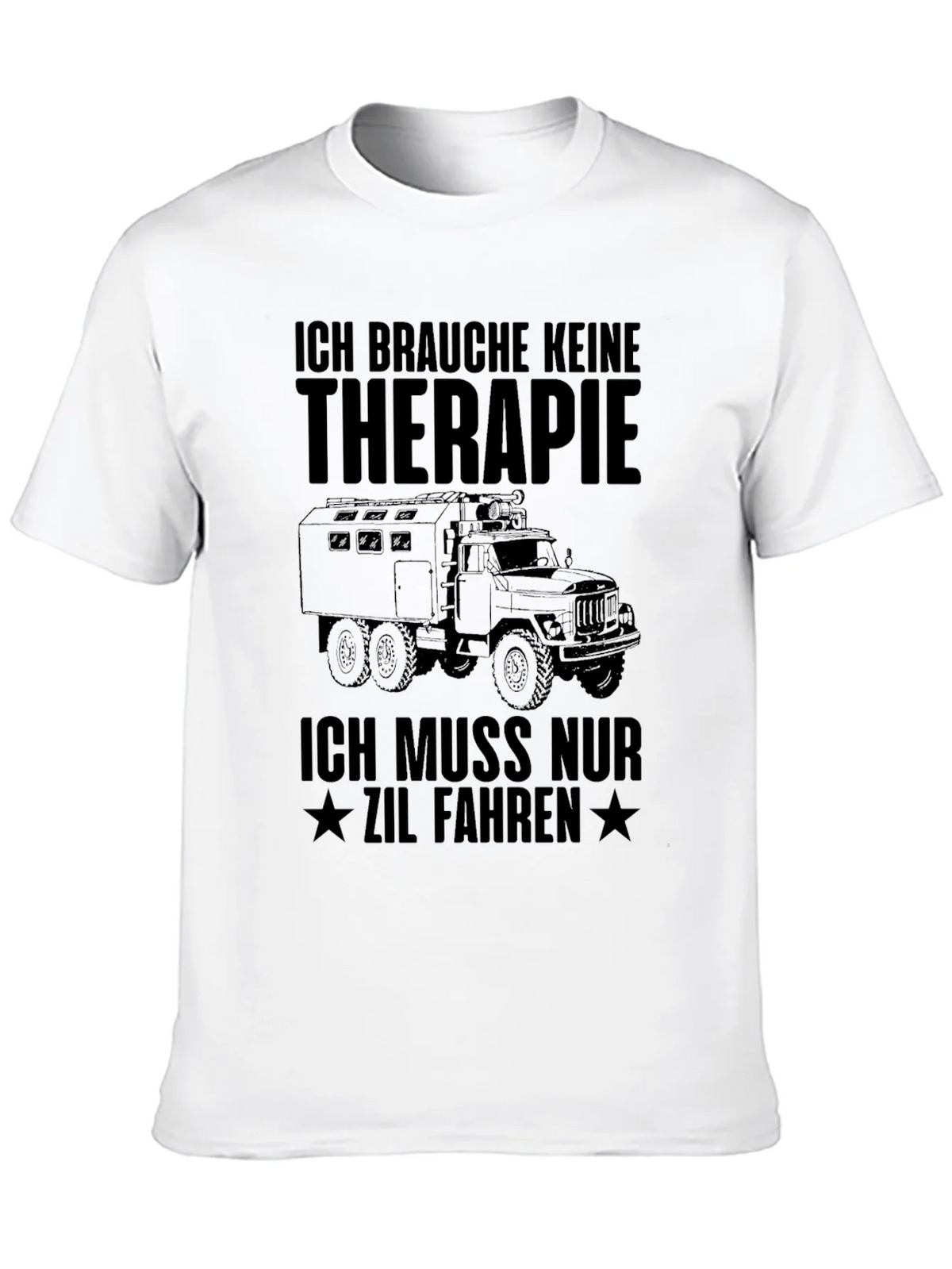 ZIL Truck Therapy T-Shirt - Black product image 9