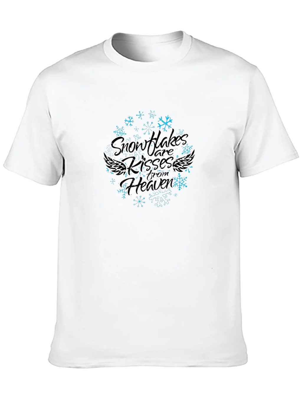Snowflake Kisses From Heaven Graphic Print Tee product image 9
