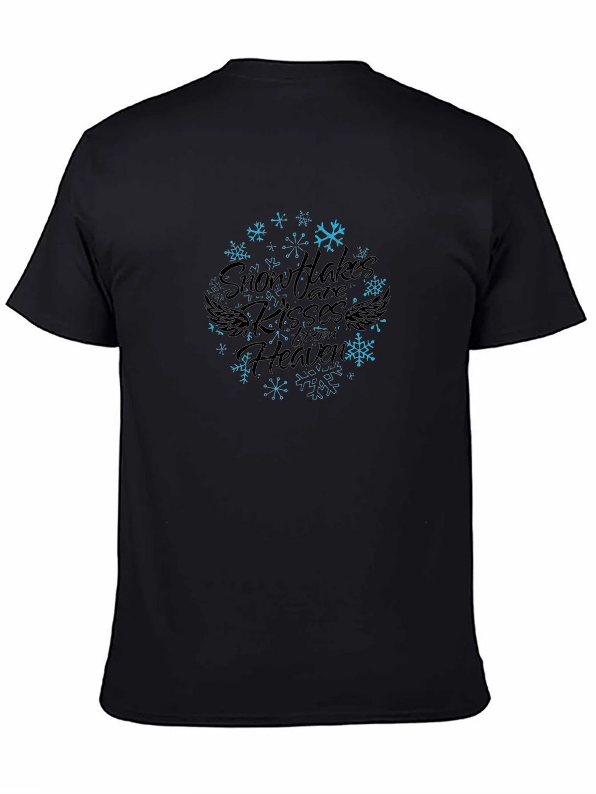 Snowflake Kisses From Heaven Graphic Print Tee product image 4