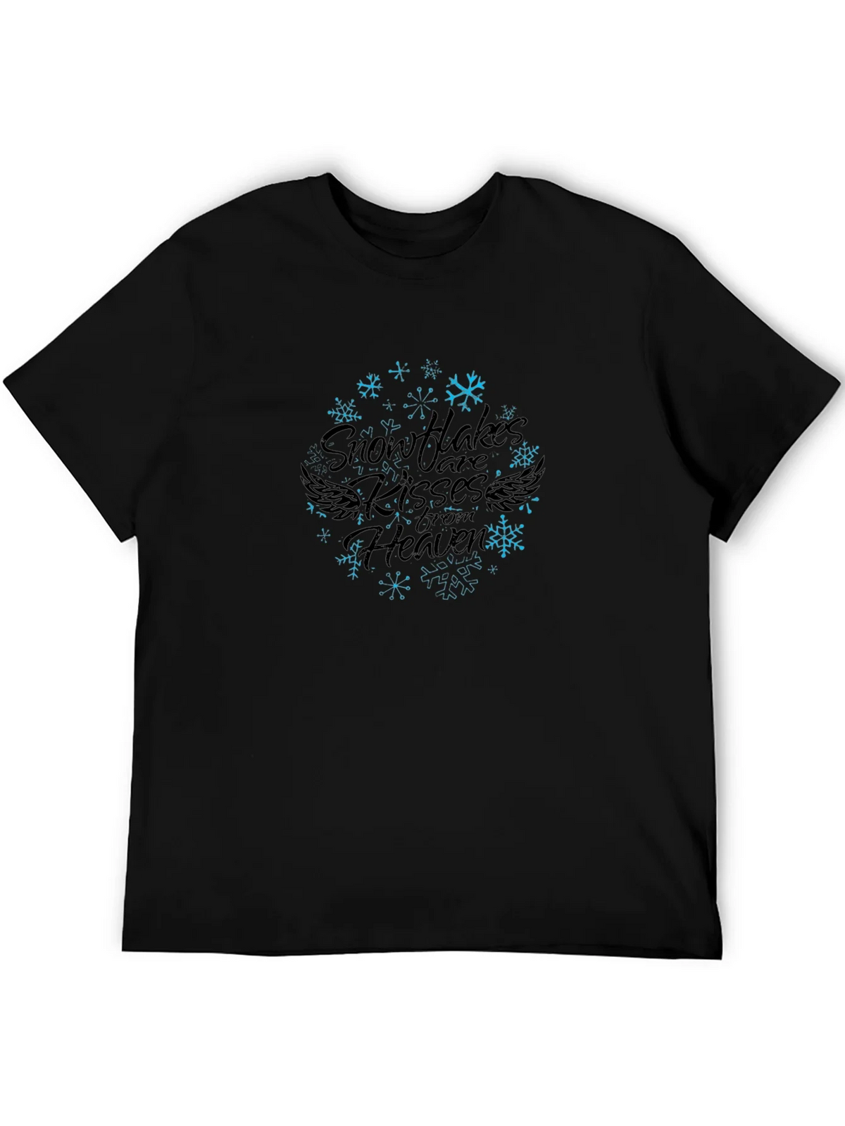 Snowflake Kisses From Heaven Graphic Print Tee product image 5