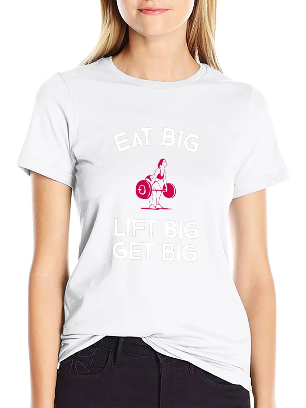 Eat Big Lift Get Black T-Shirt product image 8
