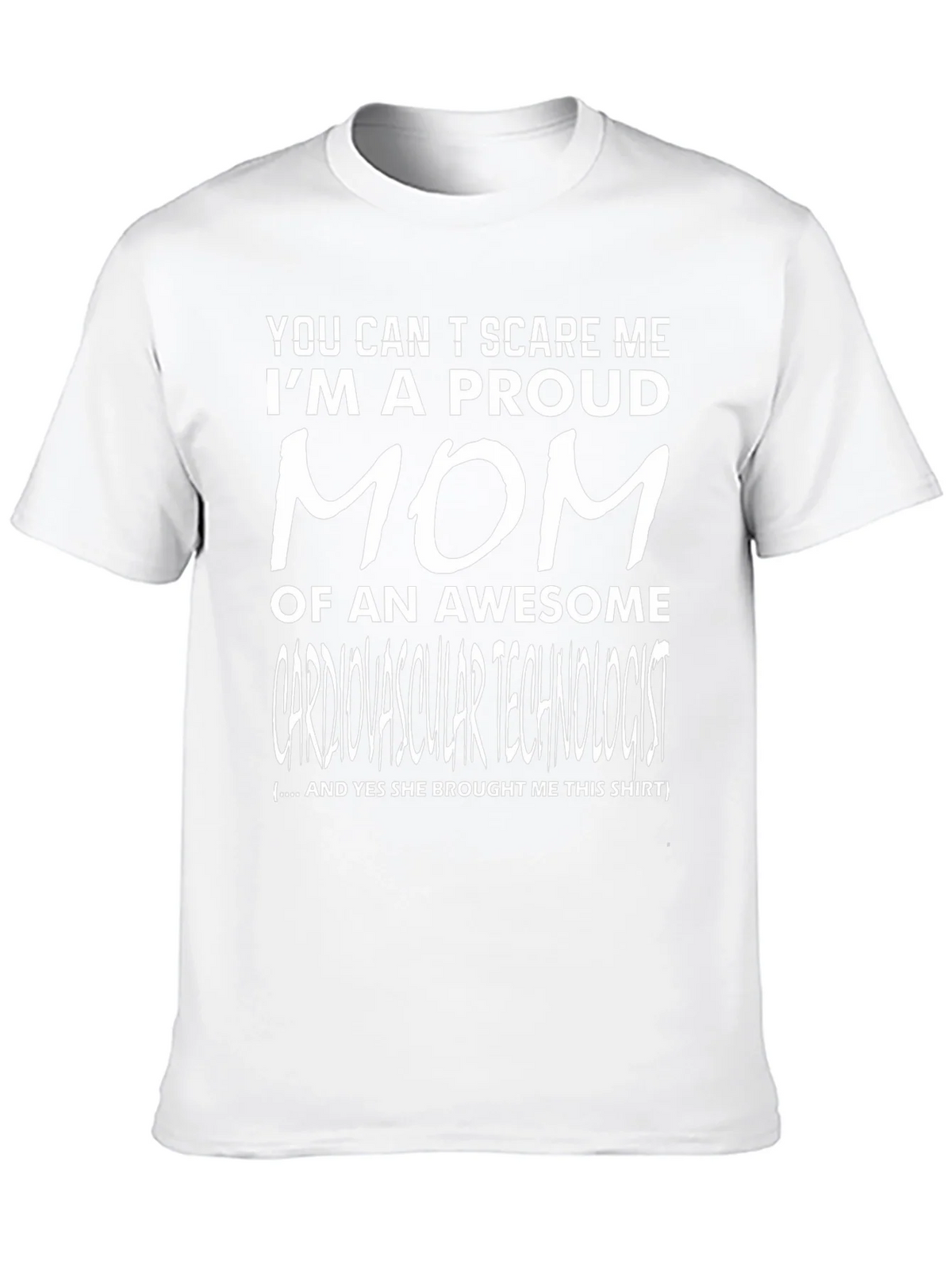 Proud Mom of Cardiovascular Technologist T-Shirt product image 9