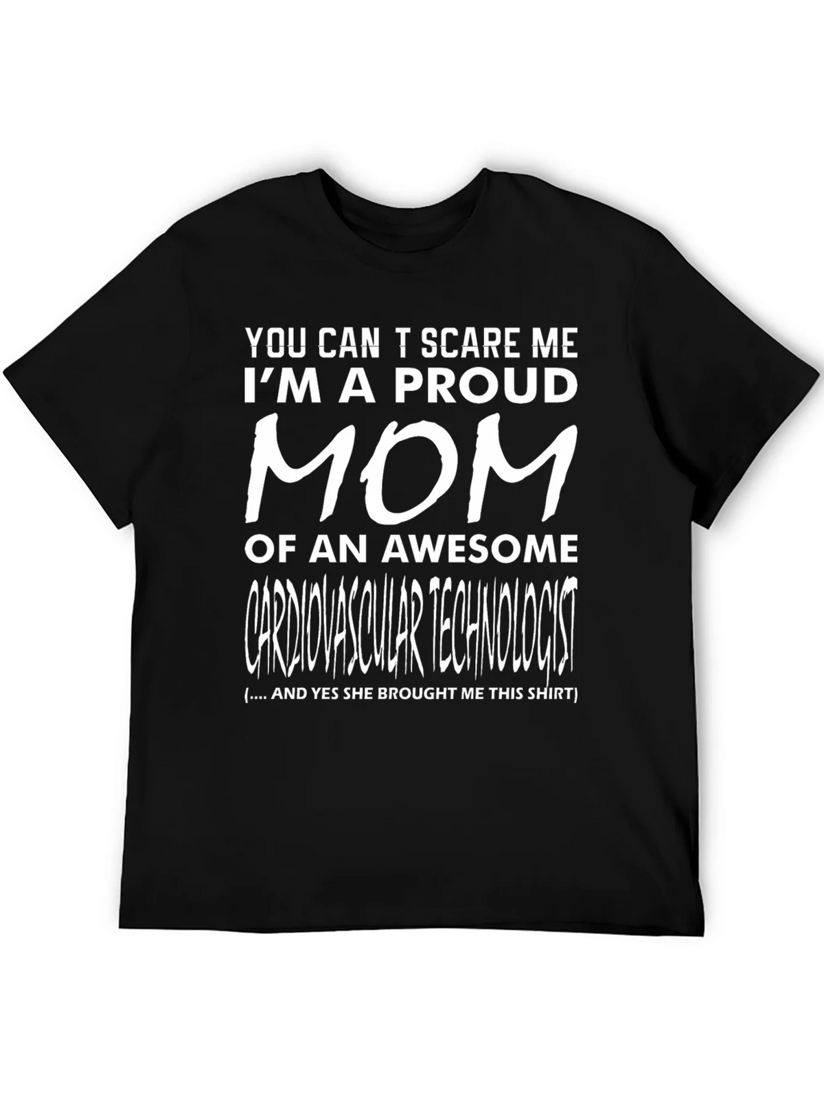 Proud Mom of Cardiovascular Technologist T-Shirt product image 5