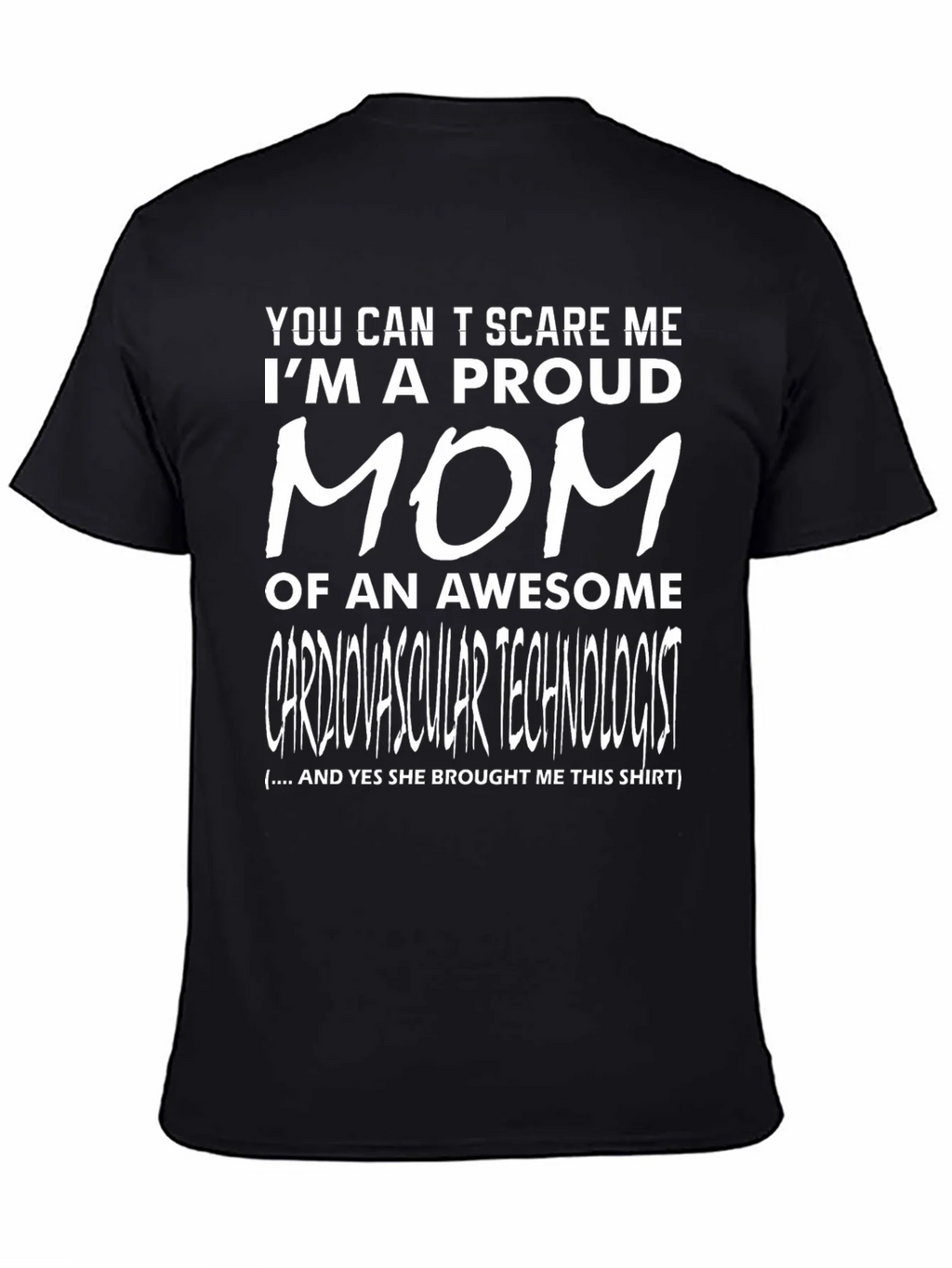 Proud Mom of Cardiovascular Technologist T-Shirt product image 4