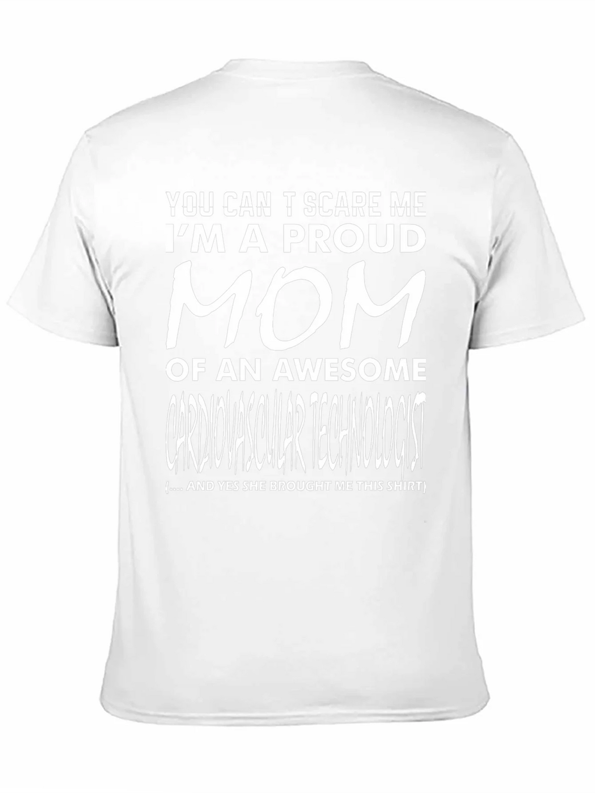 Proud Mom of Cardiovascular Technologist T-Shirt product image 10