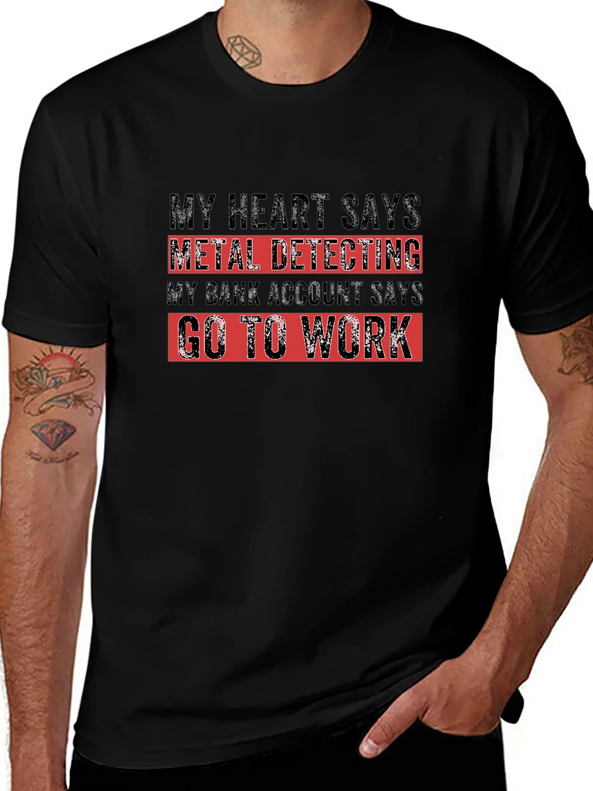 Metal Detecting Graphic T-Shirt product image 1