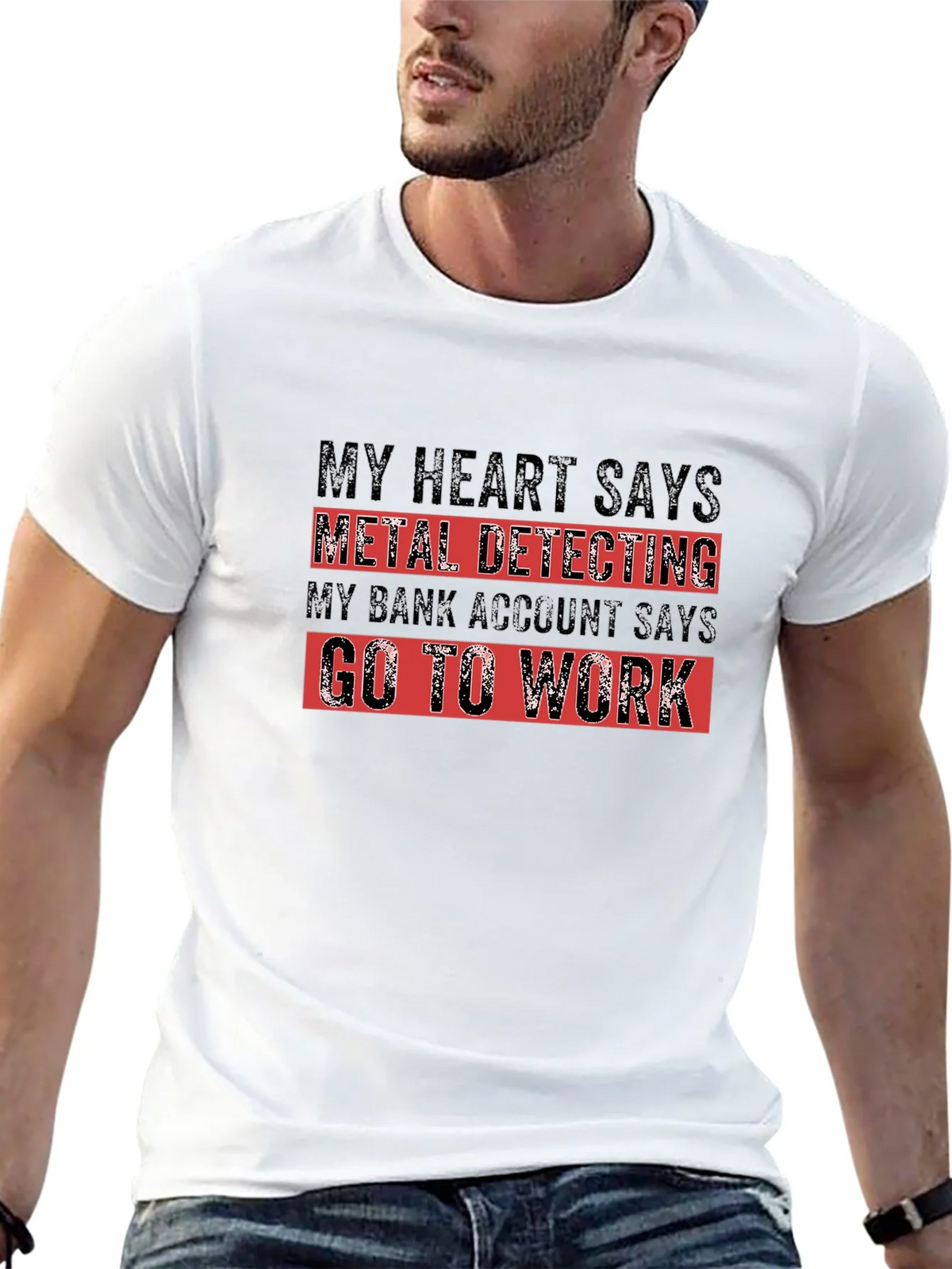 Metal Detecting Graphic T-Shirt product image 12