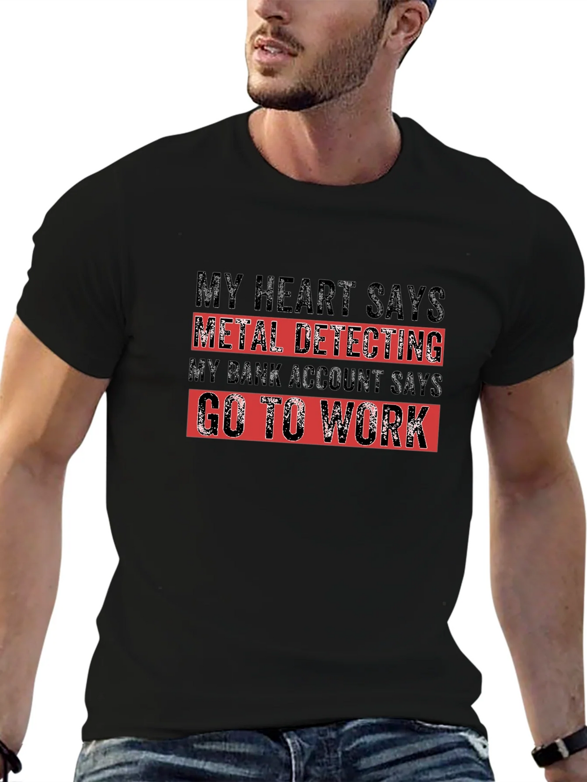 Metal Detecting Graphic T-Shirt product image 6